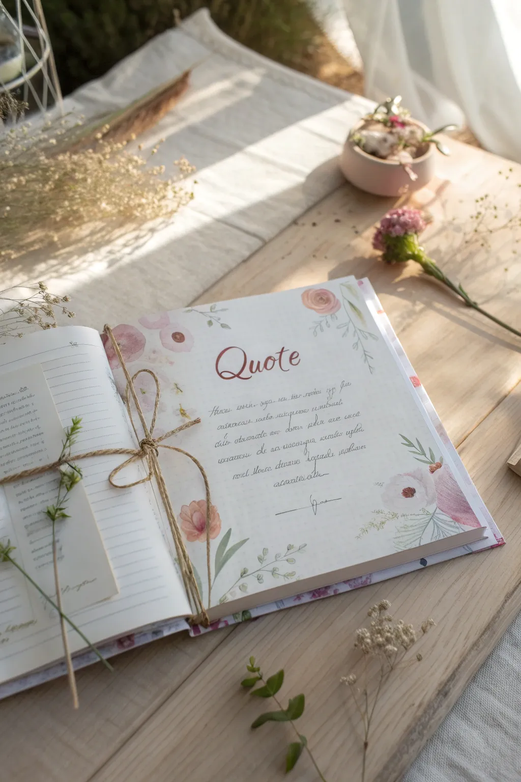 Capture memories and inspiration with minimalist scrapbook journaling. 🌿✨