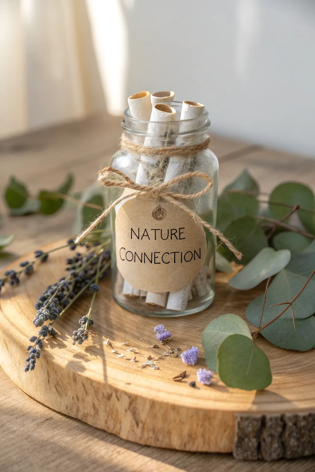 Embrace tranquility with a Nature Connection Jar—your gateway to mindful outdoor adventures. 🌿