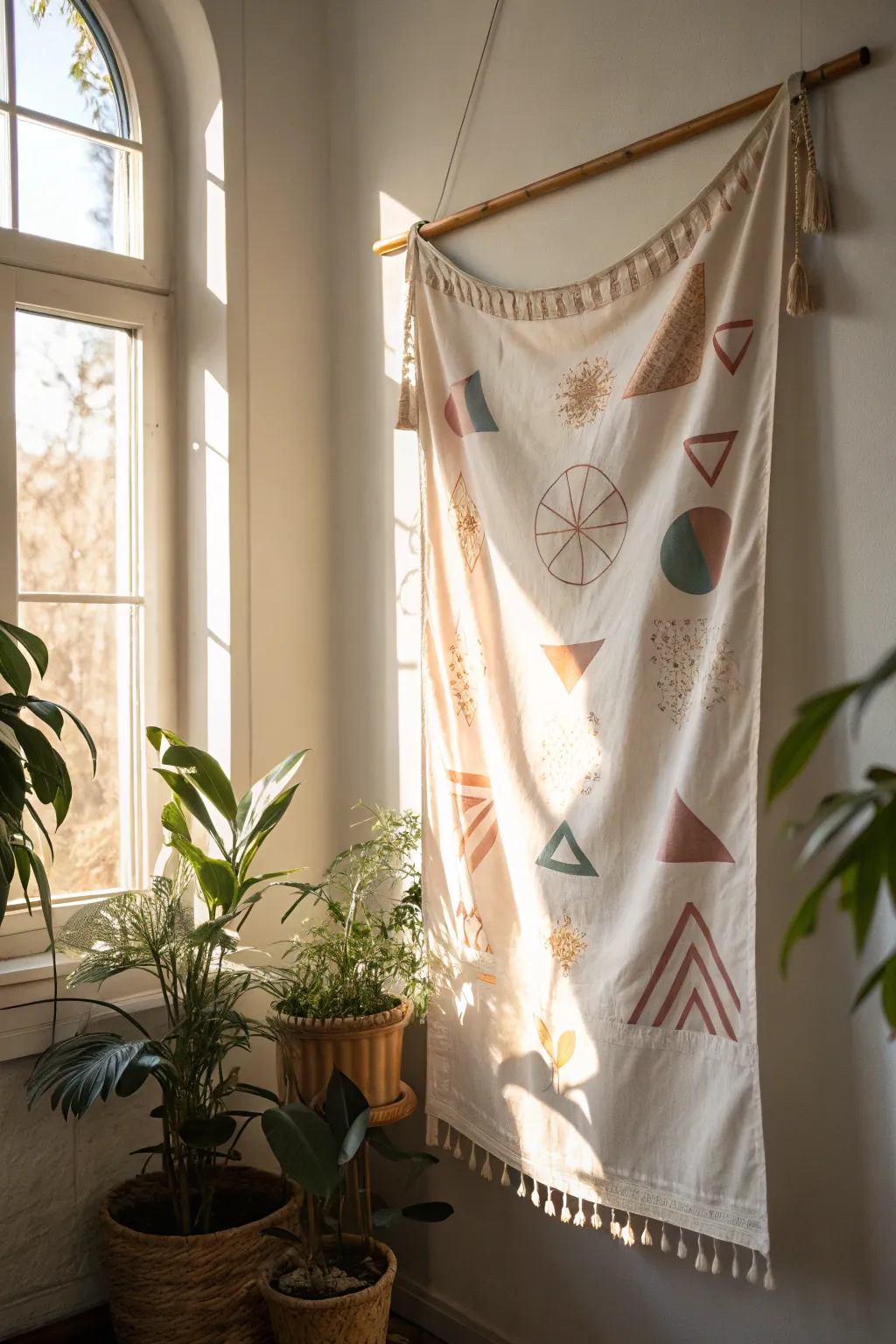 Elevate your space with a touch of handcrafted charm – DIY fabric banners.