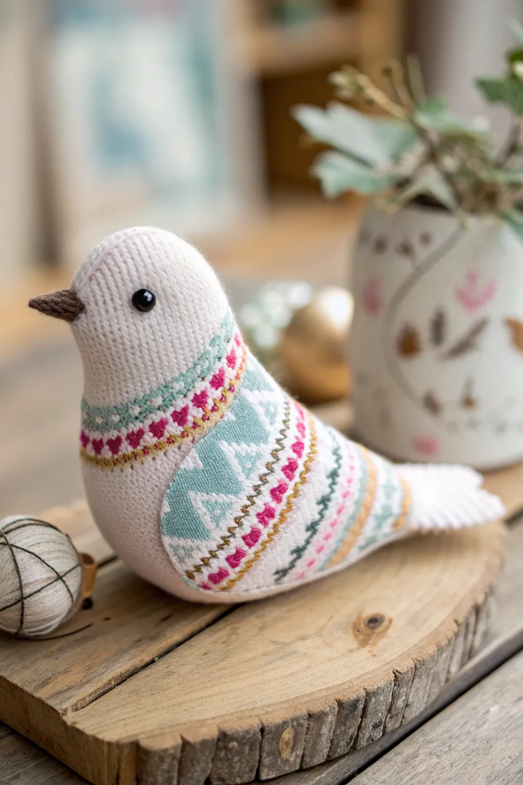 Meet your new Birdie Buddy, where simplicity meets handcrafted charm.