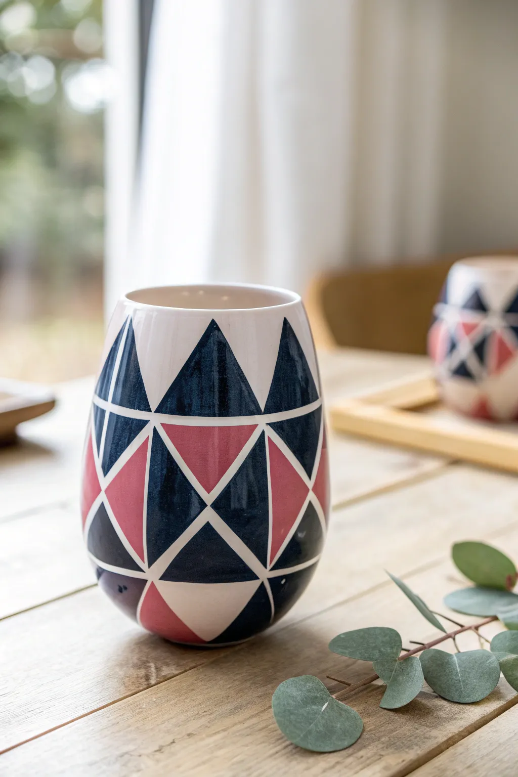 Elevate your wine nights with chic geometric designs that blend minimalism and boho flair.
