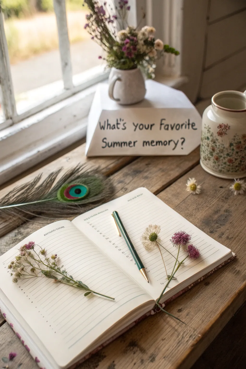 Capture the essence of summer memories with thoughtful journaling prompts.