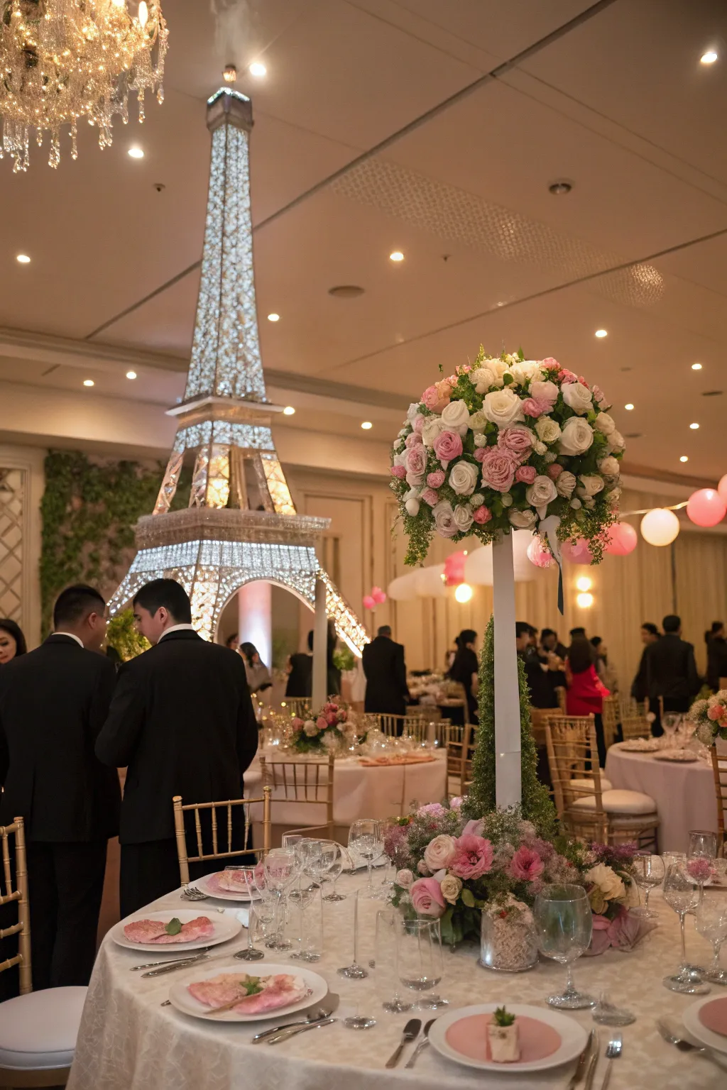 Capture the elegance of Paris with a Parisian Chic Sweet 16.