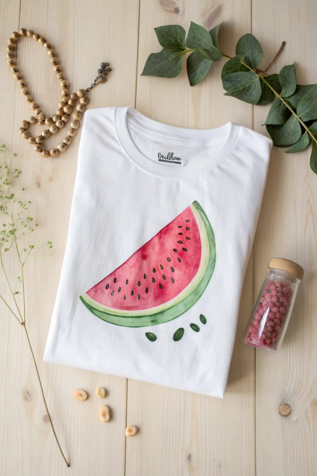 Add a fruity splash to your style with handcrafted watermelon art!