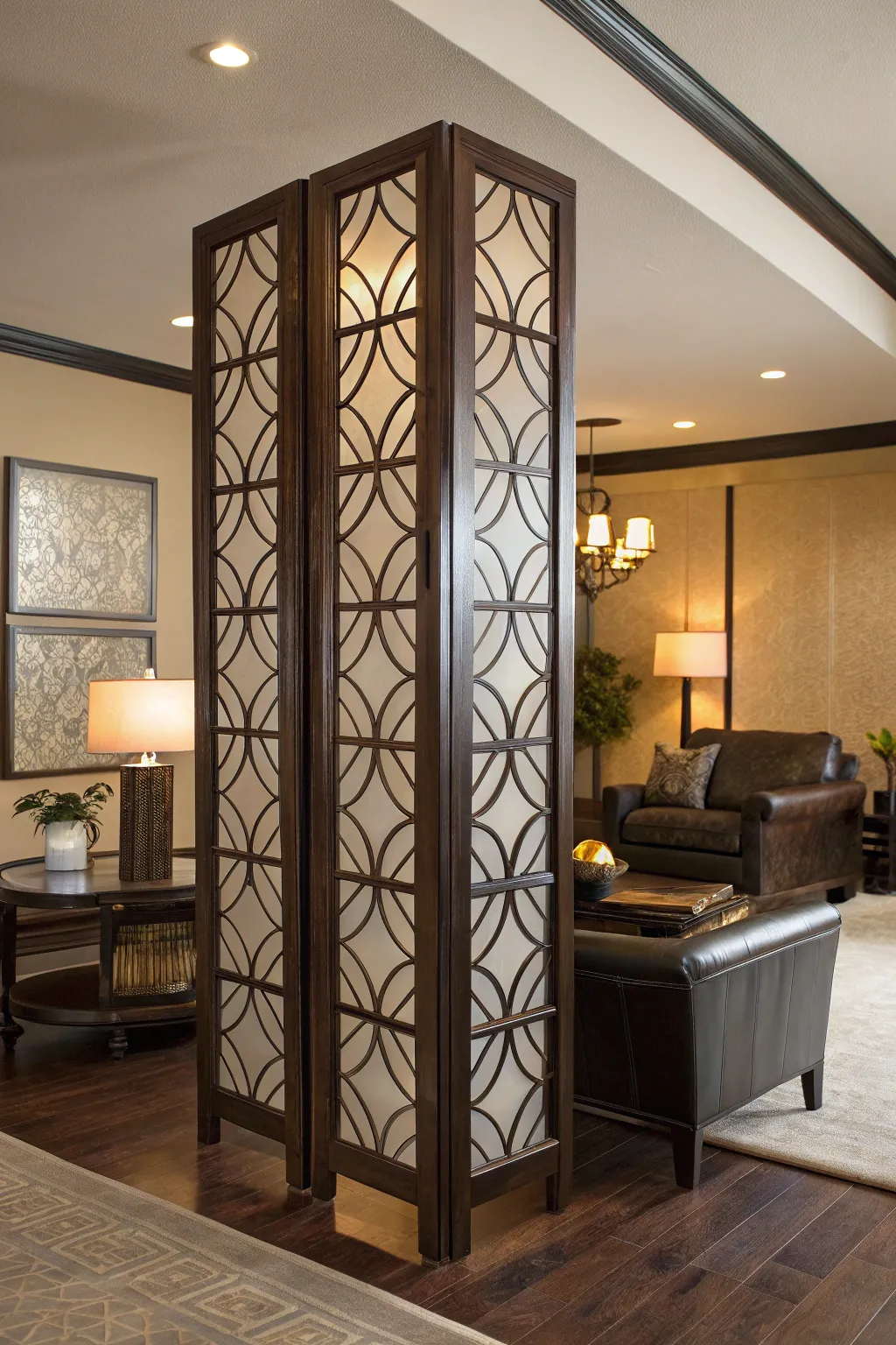 Transform your living space with a stylish room divider that adds privacy and sophistication.