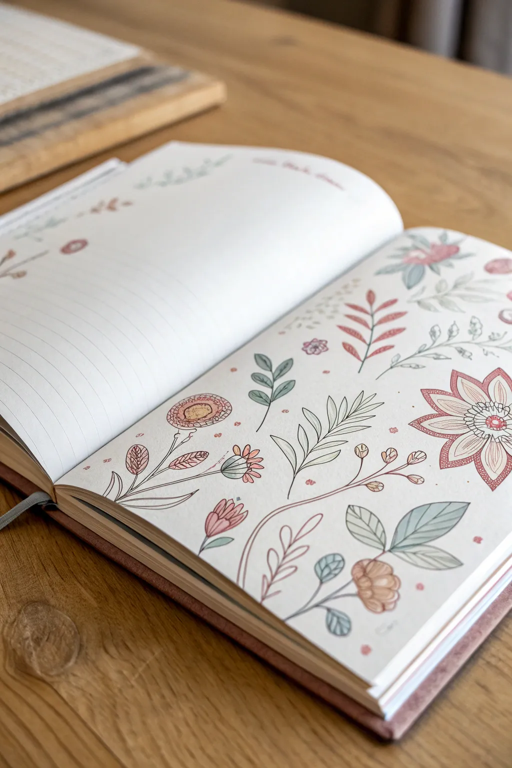 Unleash your creativity with themed sketchbook layouts that blend simplicity and artistic flair.