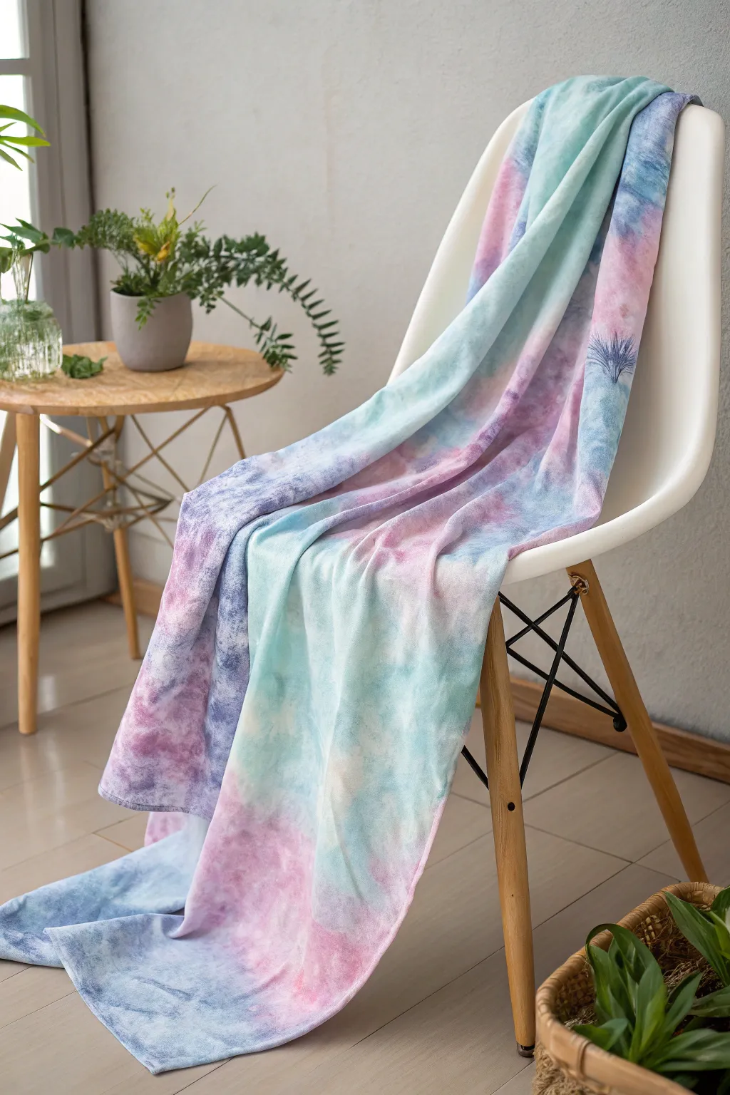 Discover the enchanting art of ice dyeing – where simplicity meets watercolor magic.