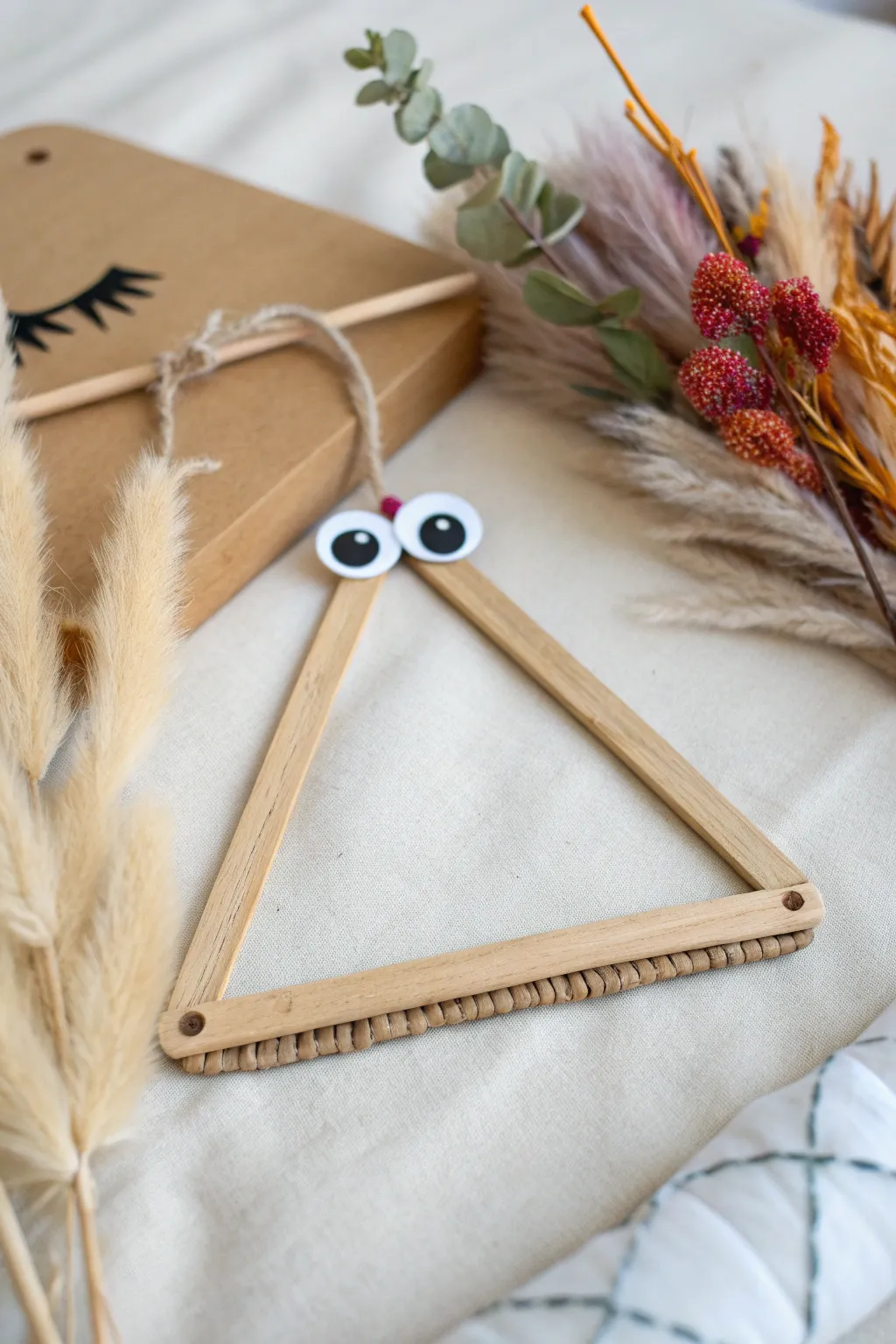 Crafting Joy: Simple Triangle Puppet Magic!