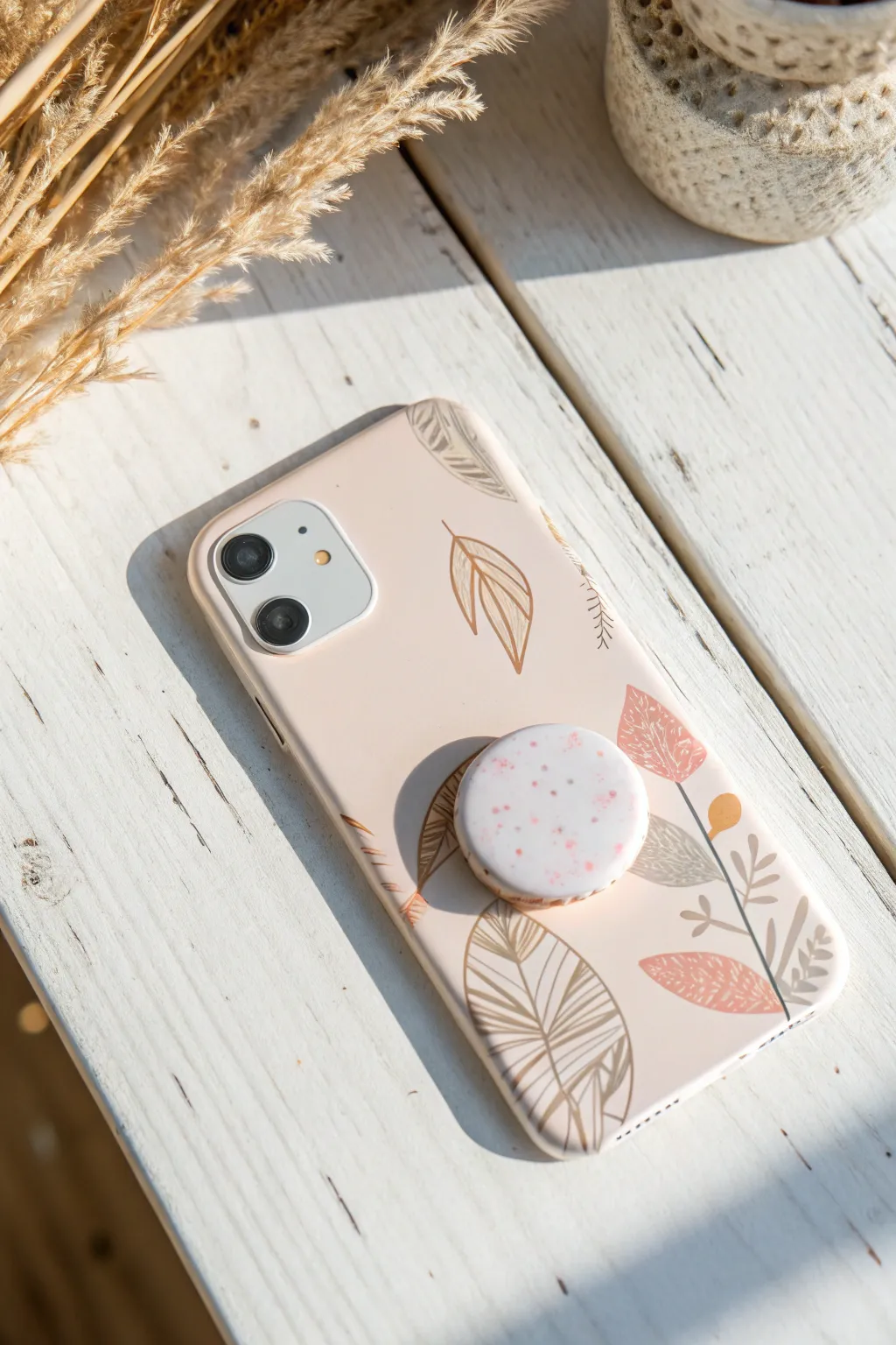 Elevate your style with this chic, minimalist phone grip—where elegance meets functionality.