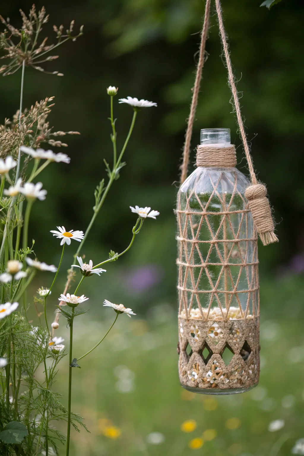 Elevate your garden's charm with a touch of DIY elegance.