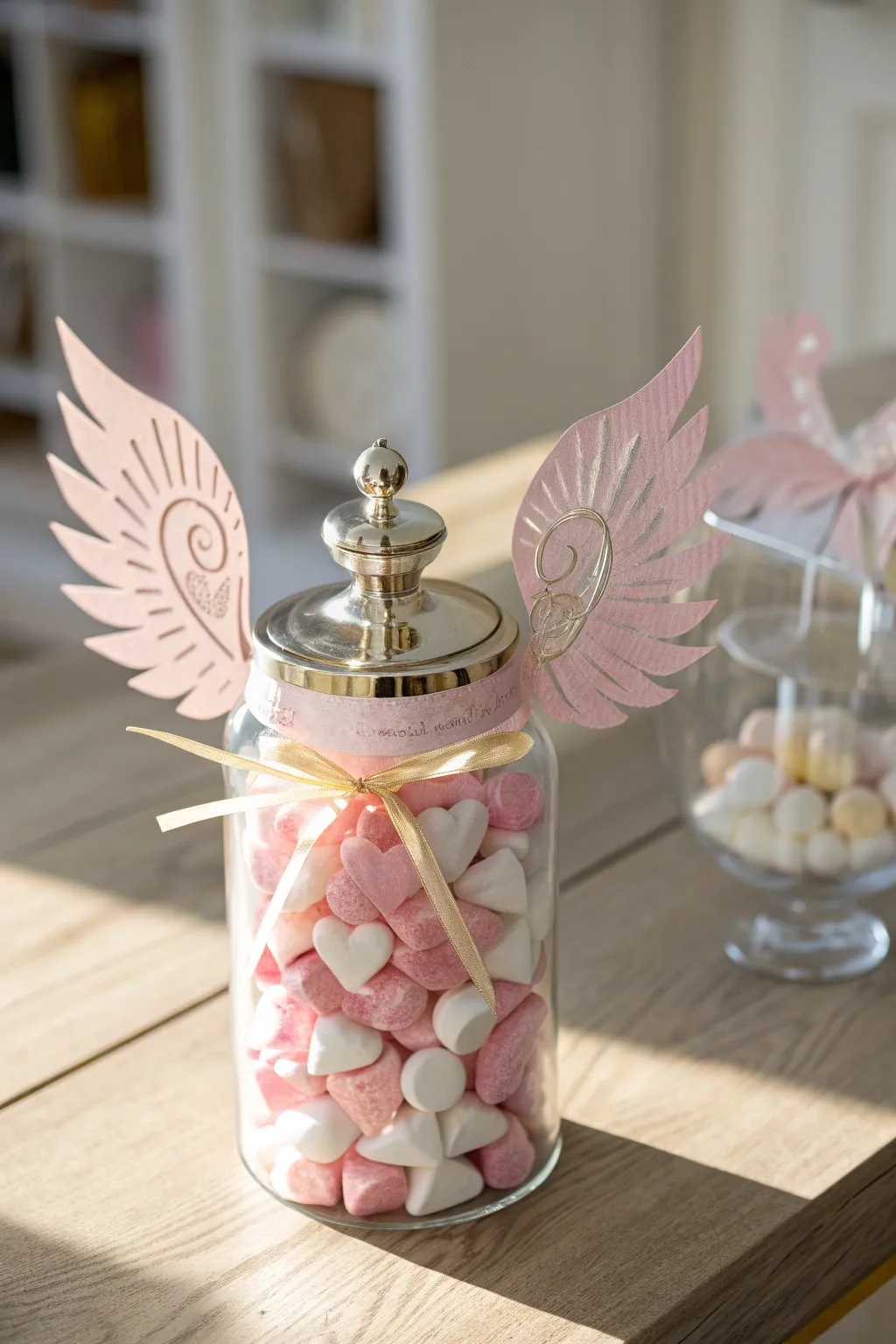 Transform your Valentine’s Day with this charming Cupid's Arrow Treat Jar—where simplicity meets sweet elegance.