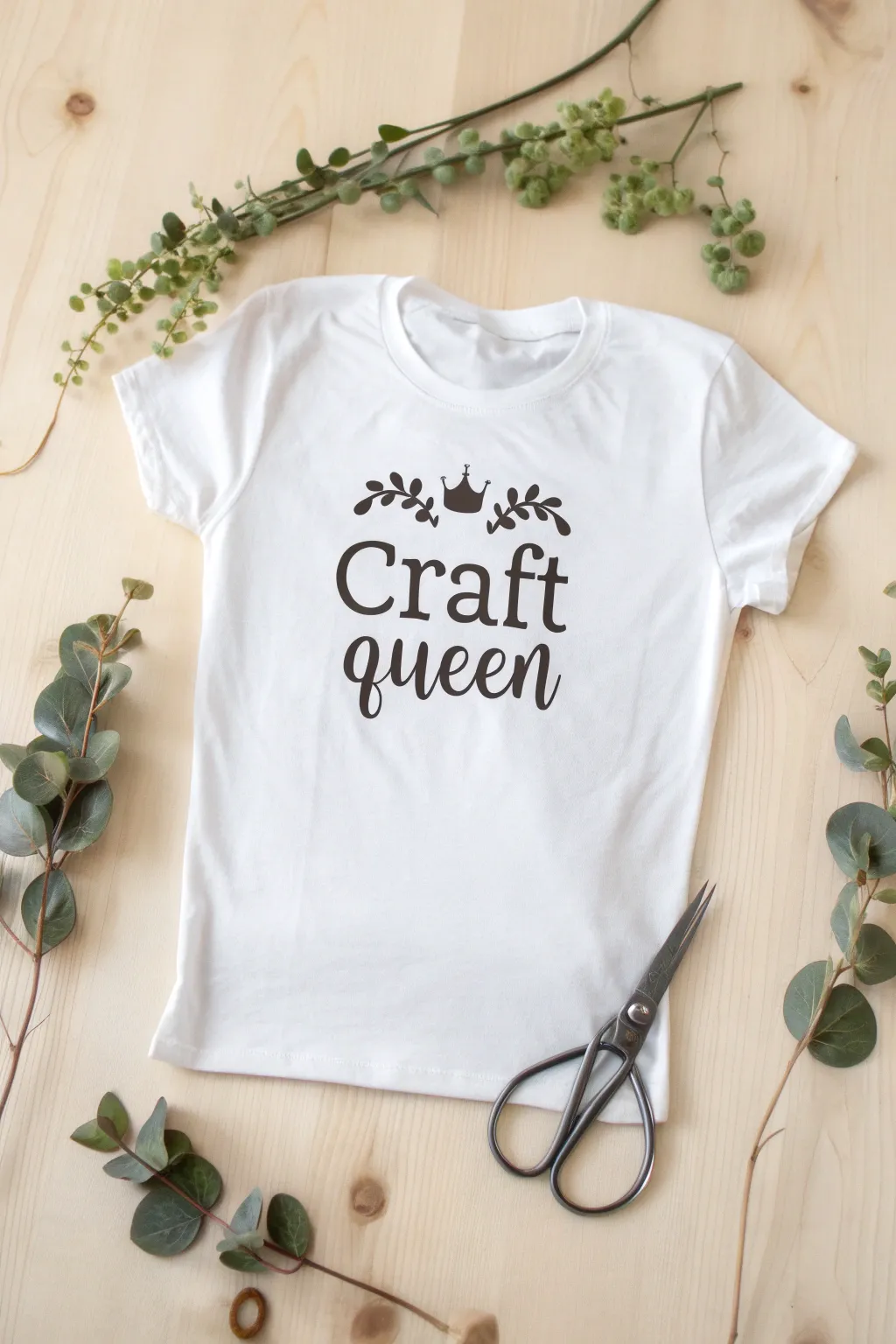 Elevate your style with personalized vinyl designs – embrace your inner 'Craft Queen'!