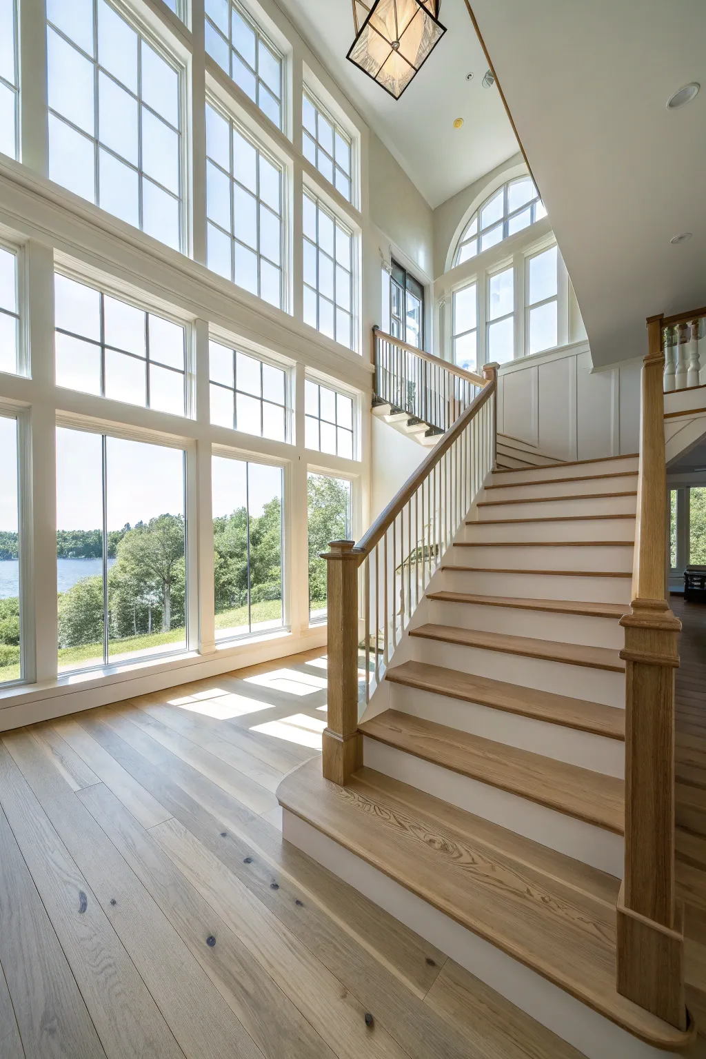 Light wood vinyl flooring creates an airy, open feel, ideal for brightening up your home.