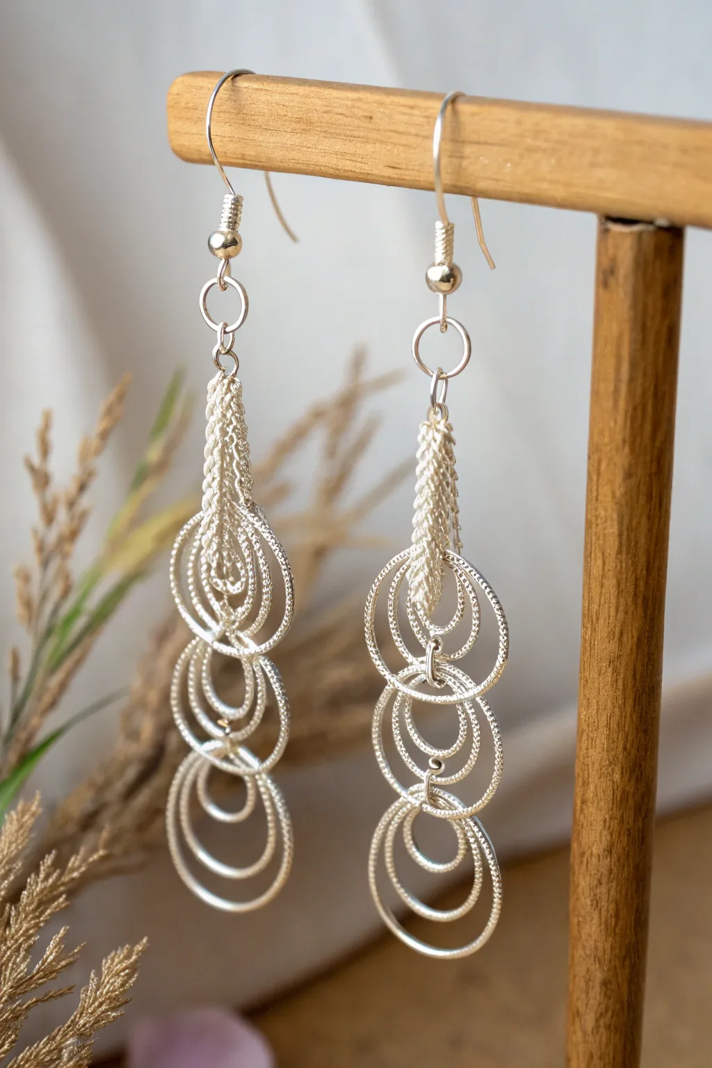 Embrace the Dangle Drama: Elegance in Every Sway.