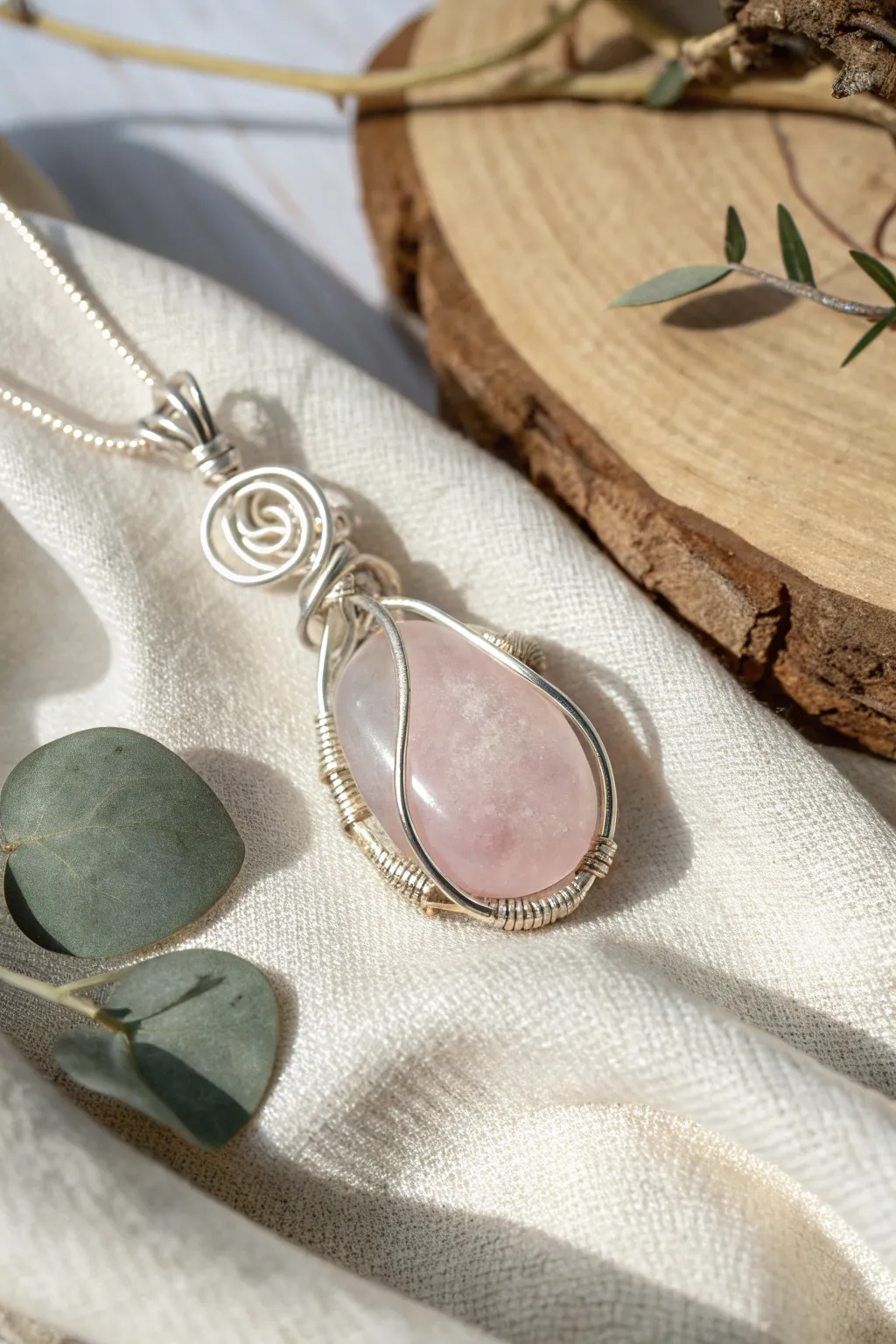 Embrace the art of wire-wrapping and create your own elegant jewelry masterpiece.