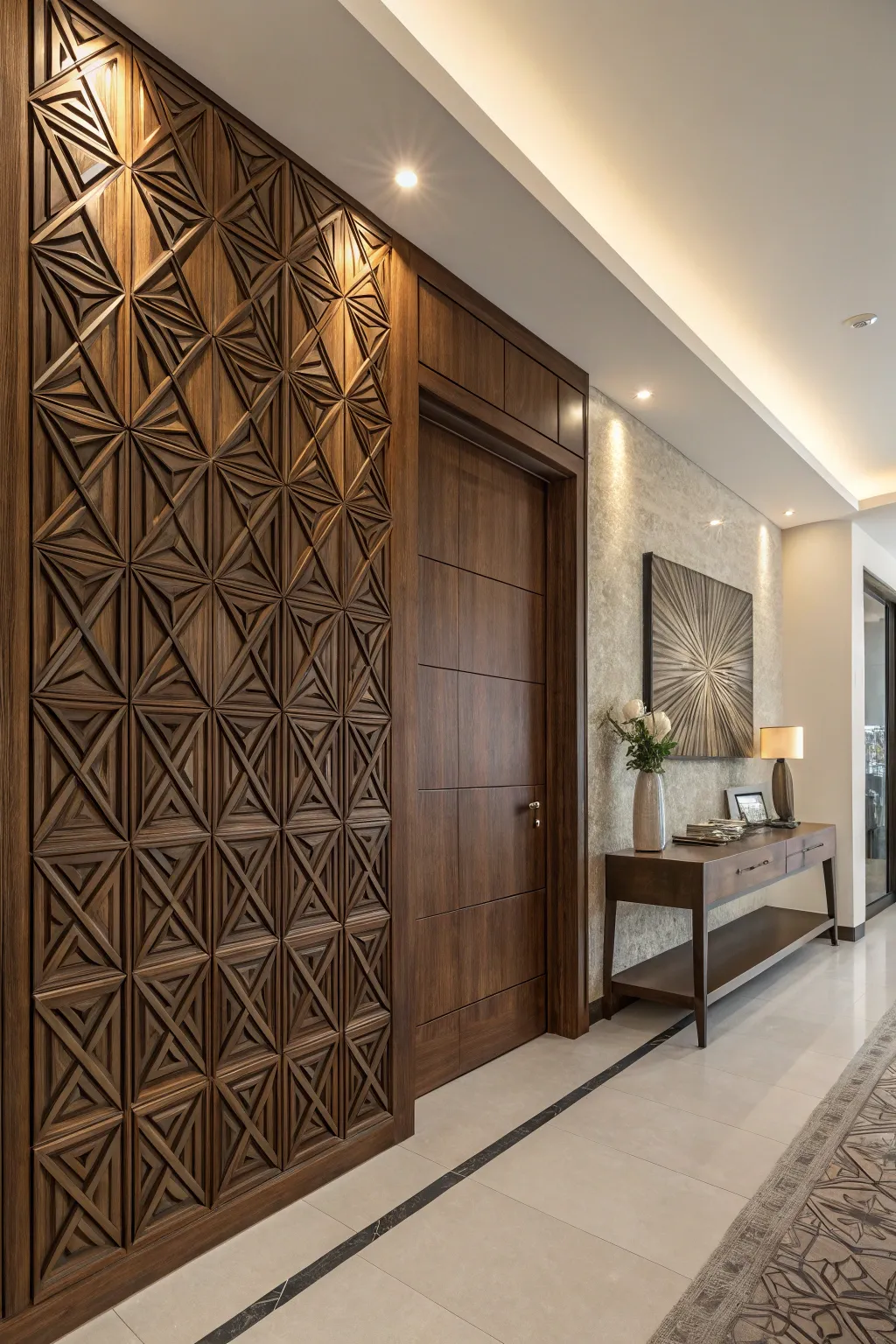 Transform your space with the depth and artistry of 3D wood wall panels.
