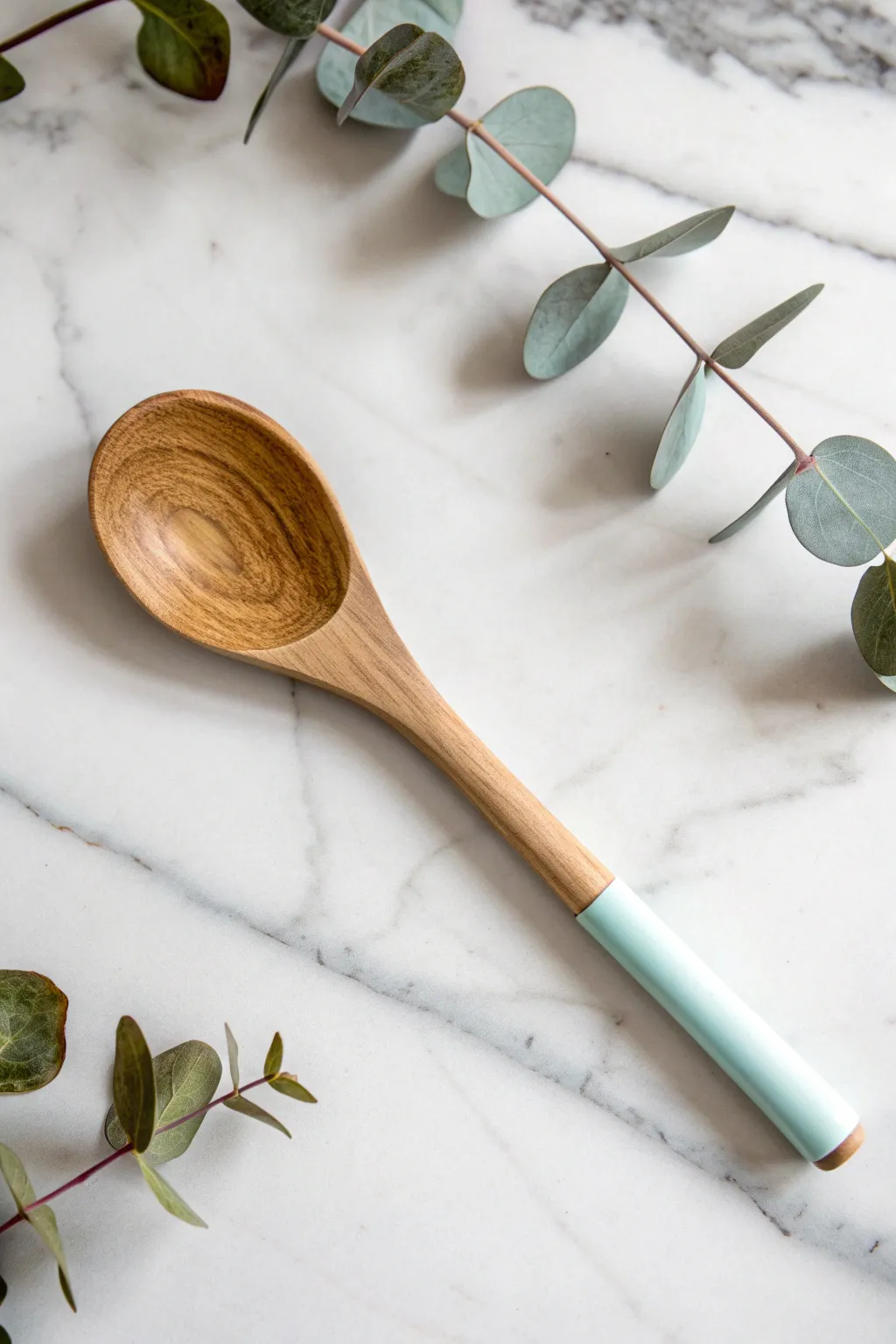 Embrace minimalist elegance with a touch of color for your kitchen essentials.