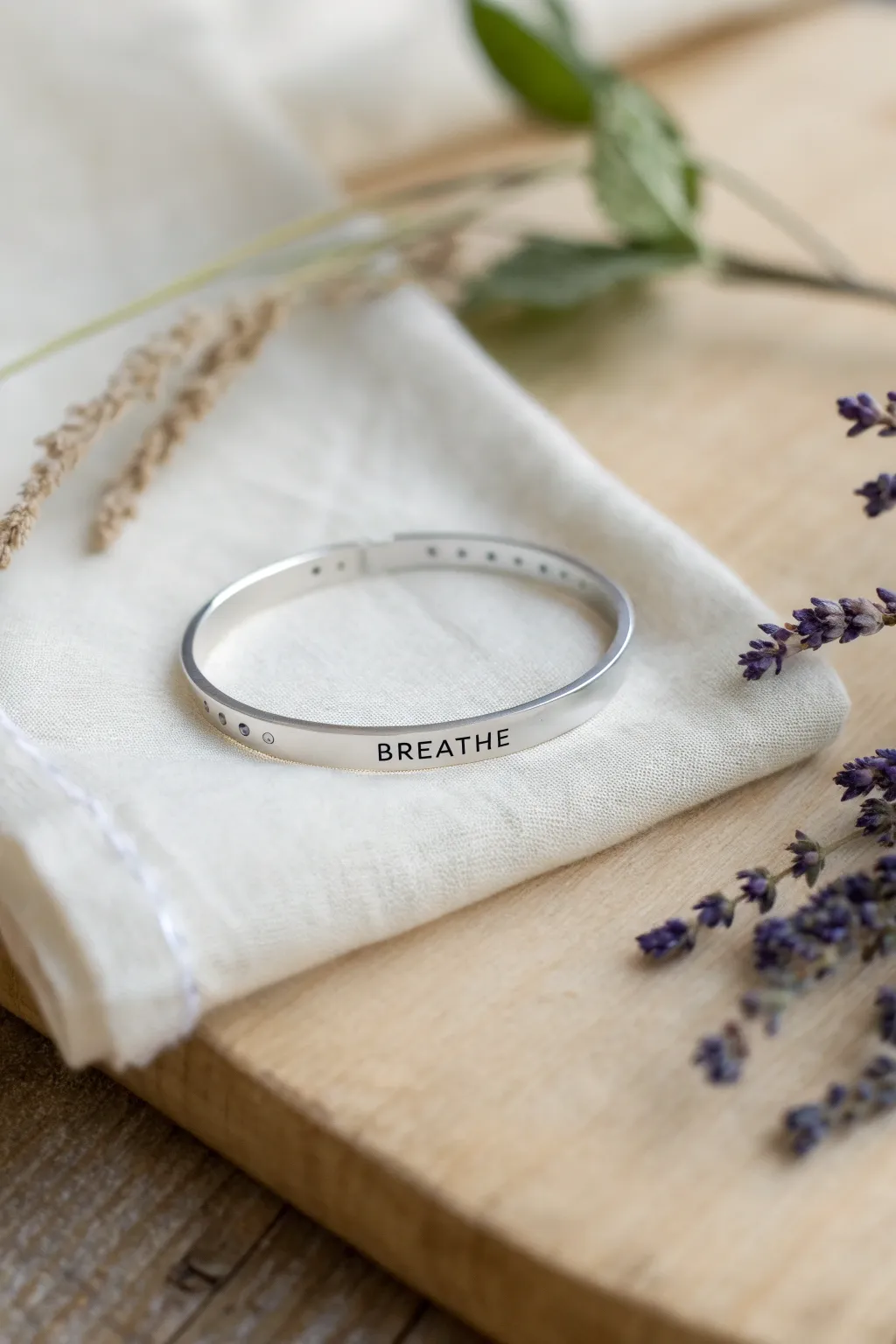 Embrace tranquility with a simple reminder to breathe. 🌿✨