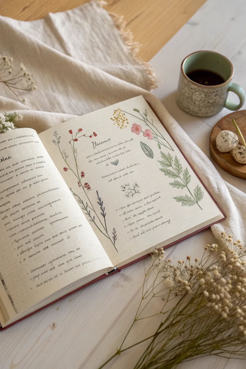 Capture the warmth of family traditions with a personalized recipe book, where each page tells a story.