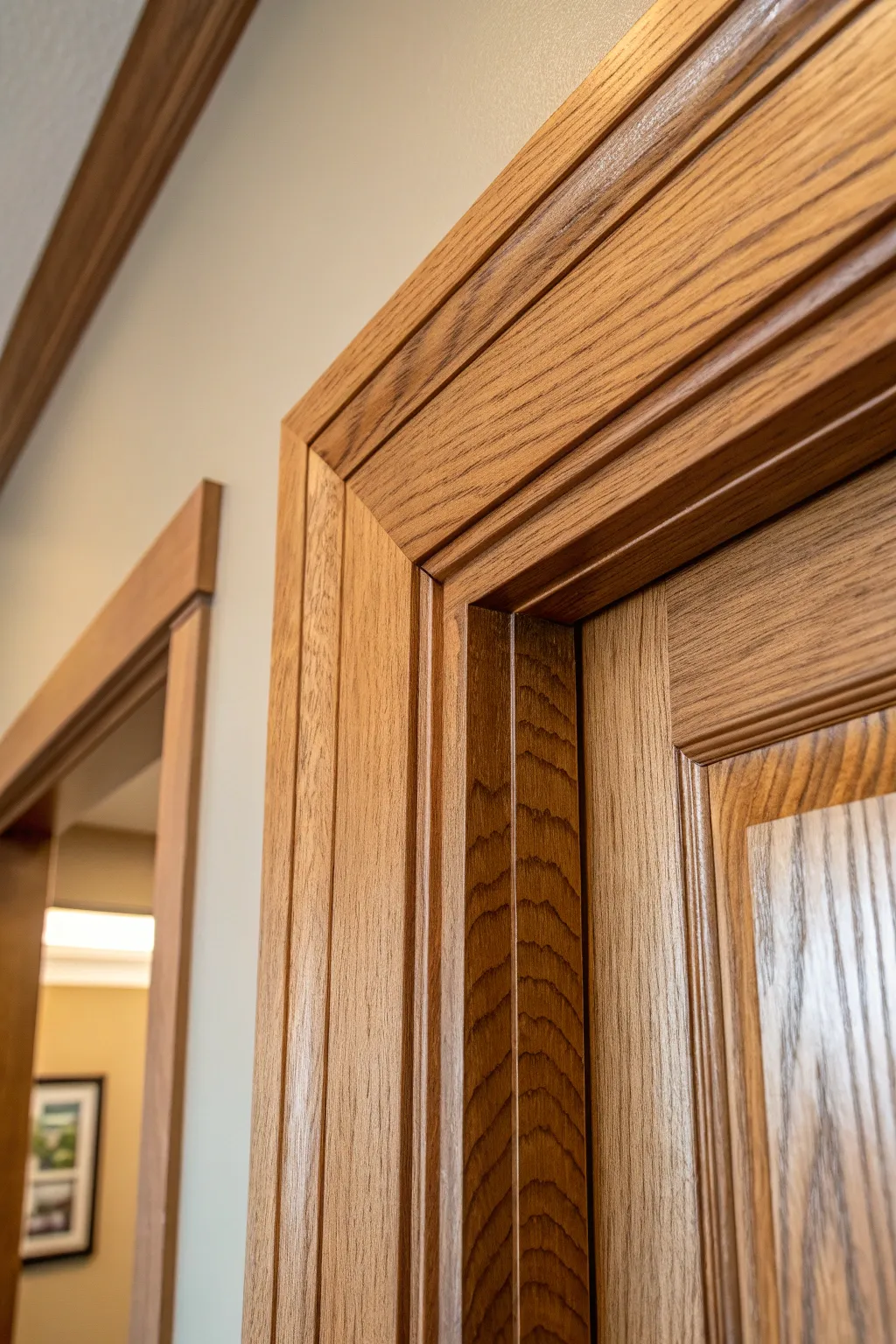 Embrace the warmth of natural wood grain for a cozy, refined touch.