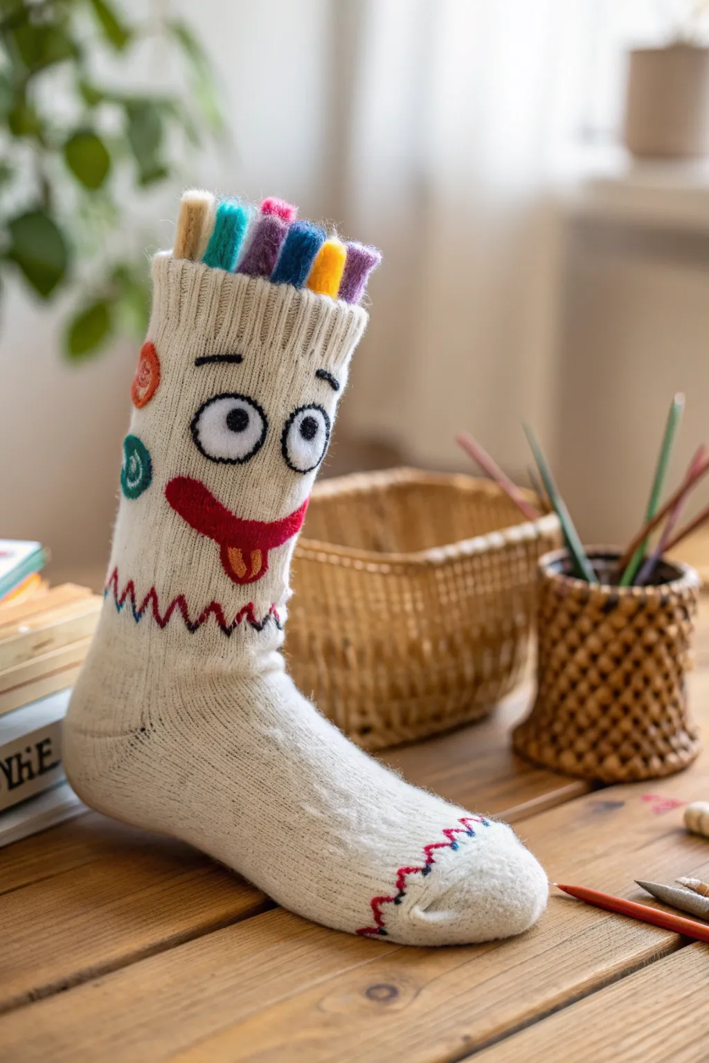 Unleash creativity with this charming no-sew sock puppet, perfect for little storytellers!