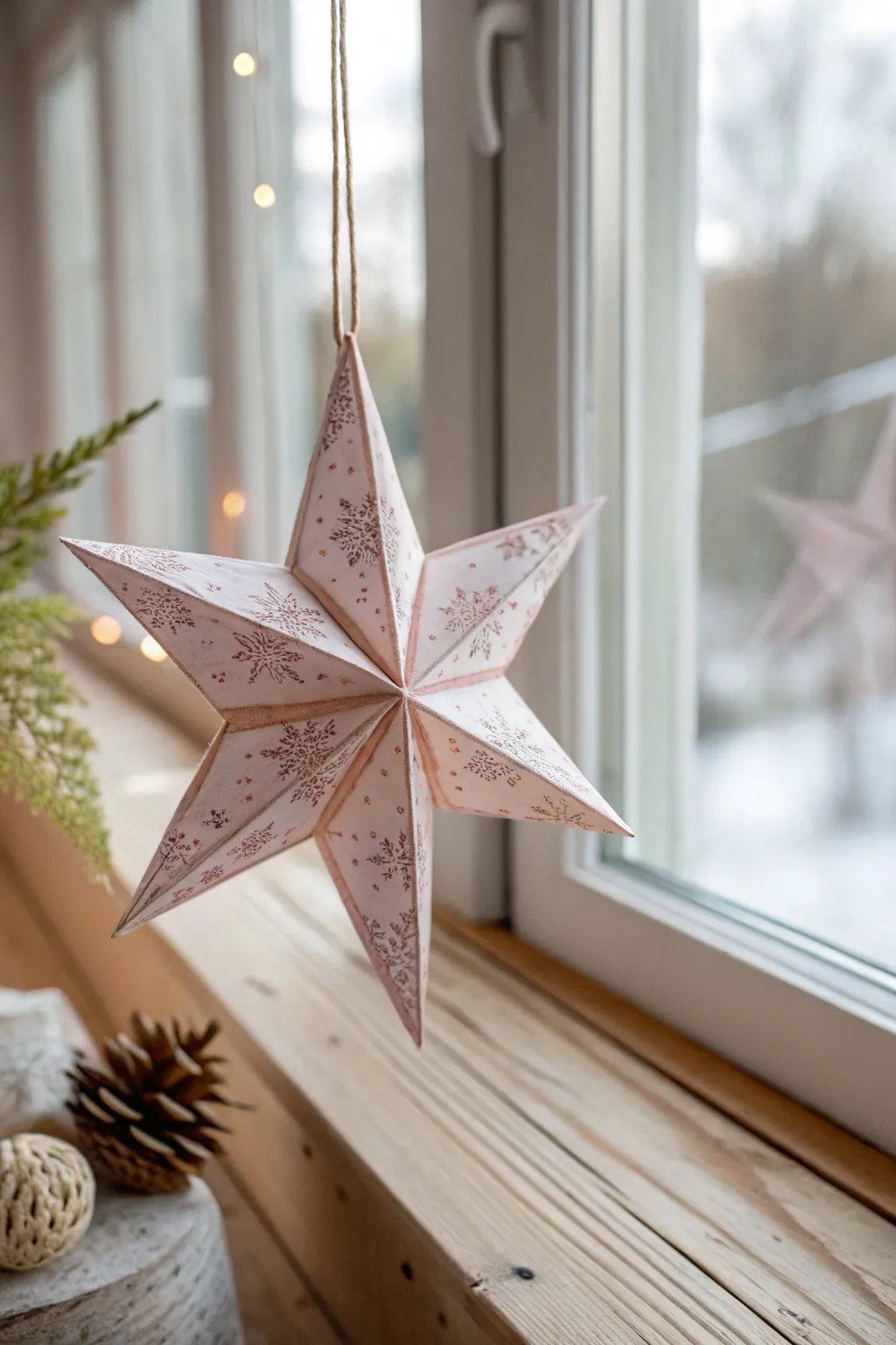 Brighten your space with a touch of handmade elegance—create your own paper star this Advent season.