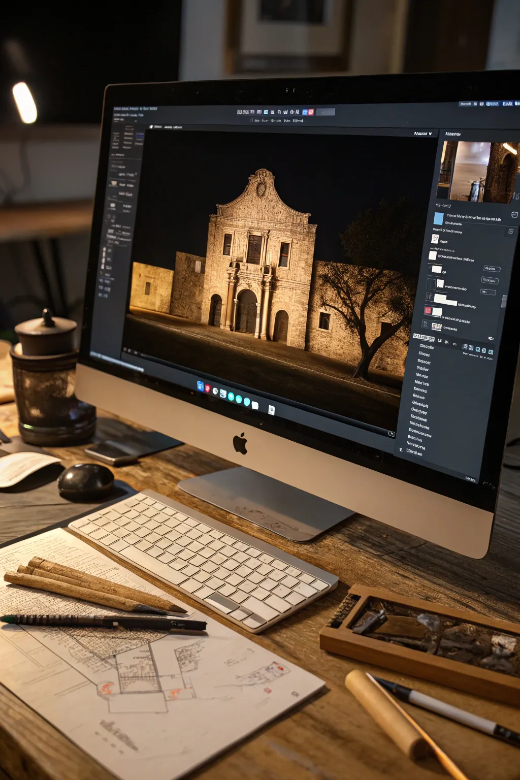 Merging tradition with technology: Craft your own digital Alamo model.