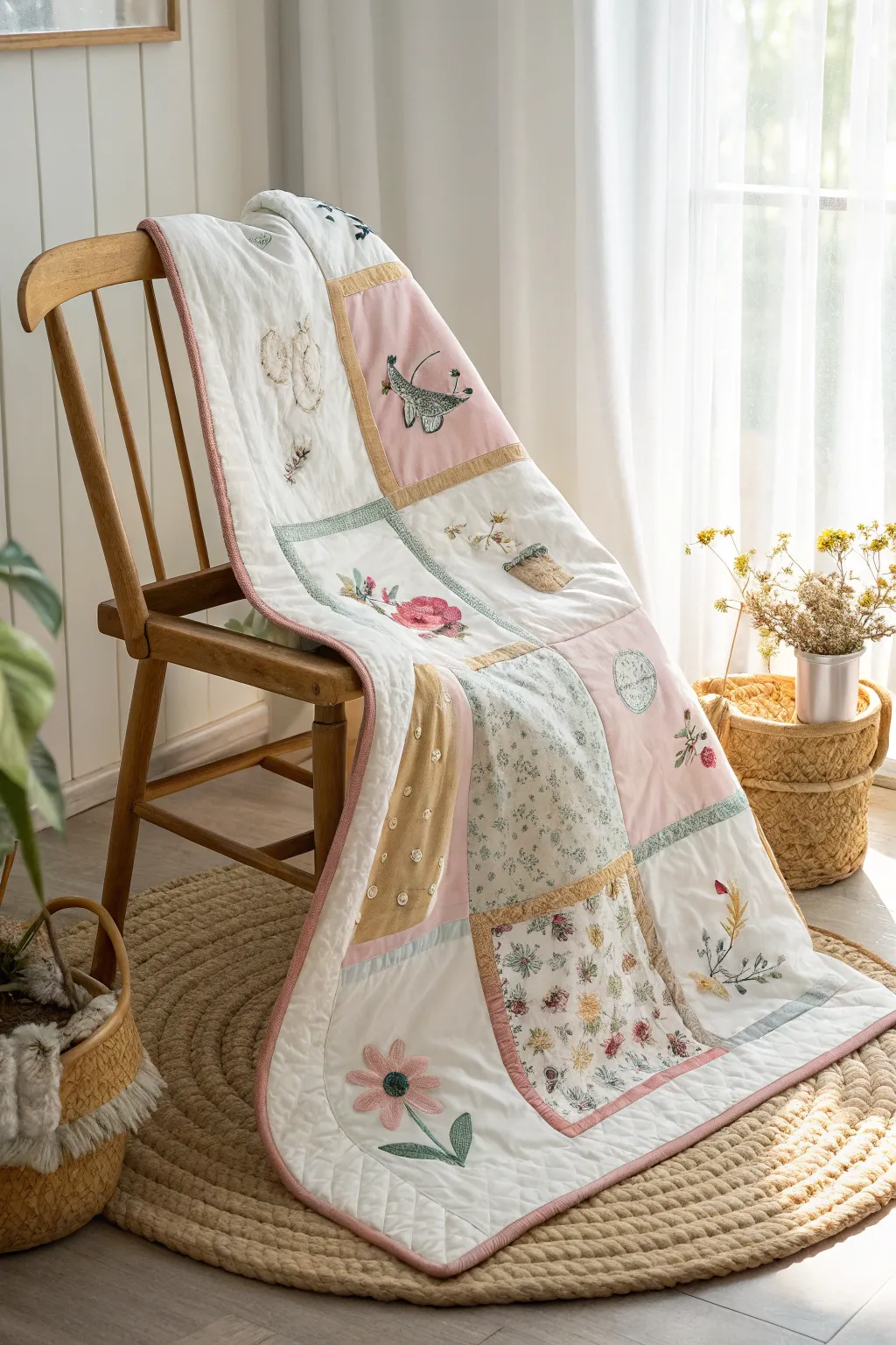 A tapestry of memories: Create a family quilt that tells your unique story.