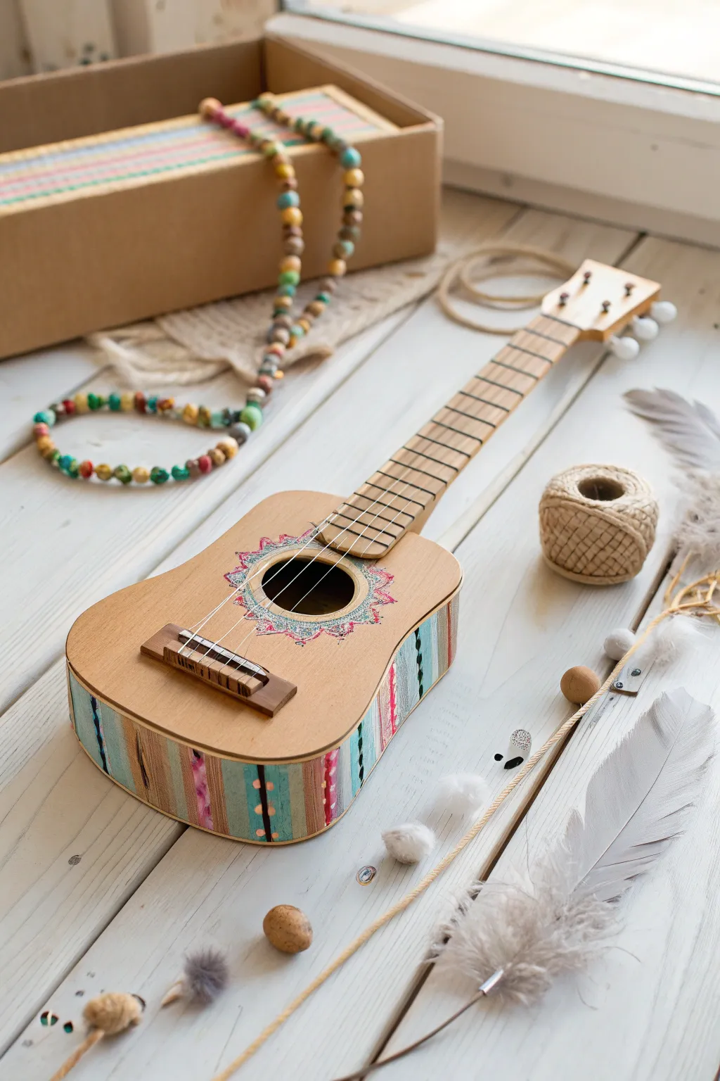 Unleash your inner musician with a touch of DIY magic! 🎶✨ #CraftyTunes
