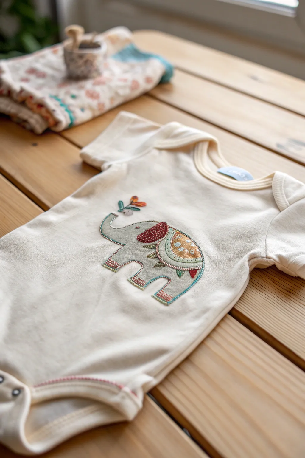 Transform tiny wearables with whimsical fabric fusion magic.