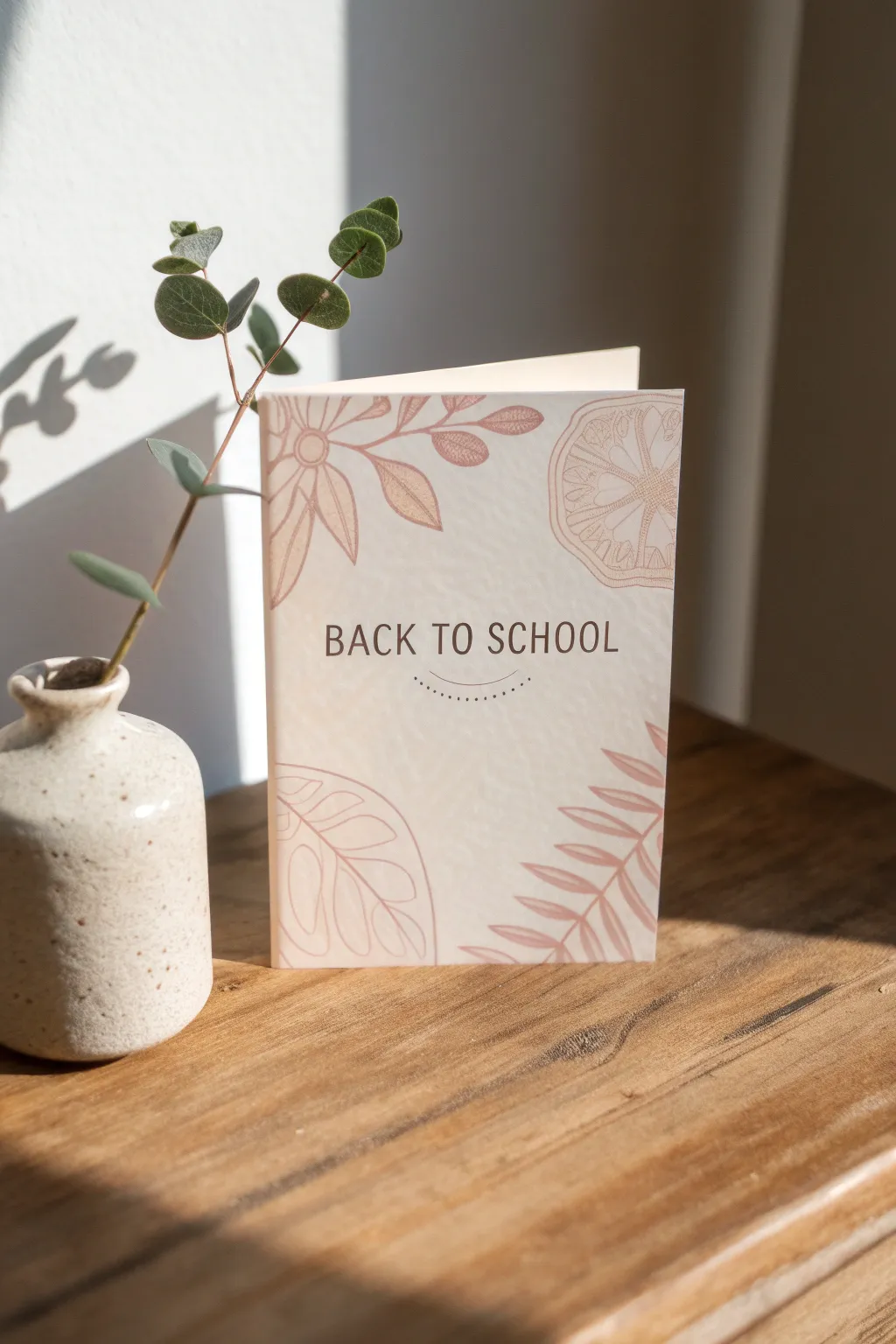 Capture the moment: A personalized grade card that celebrates the start of a new school year with minimalist elegance.