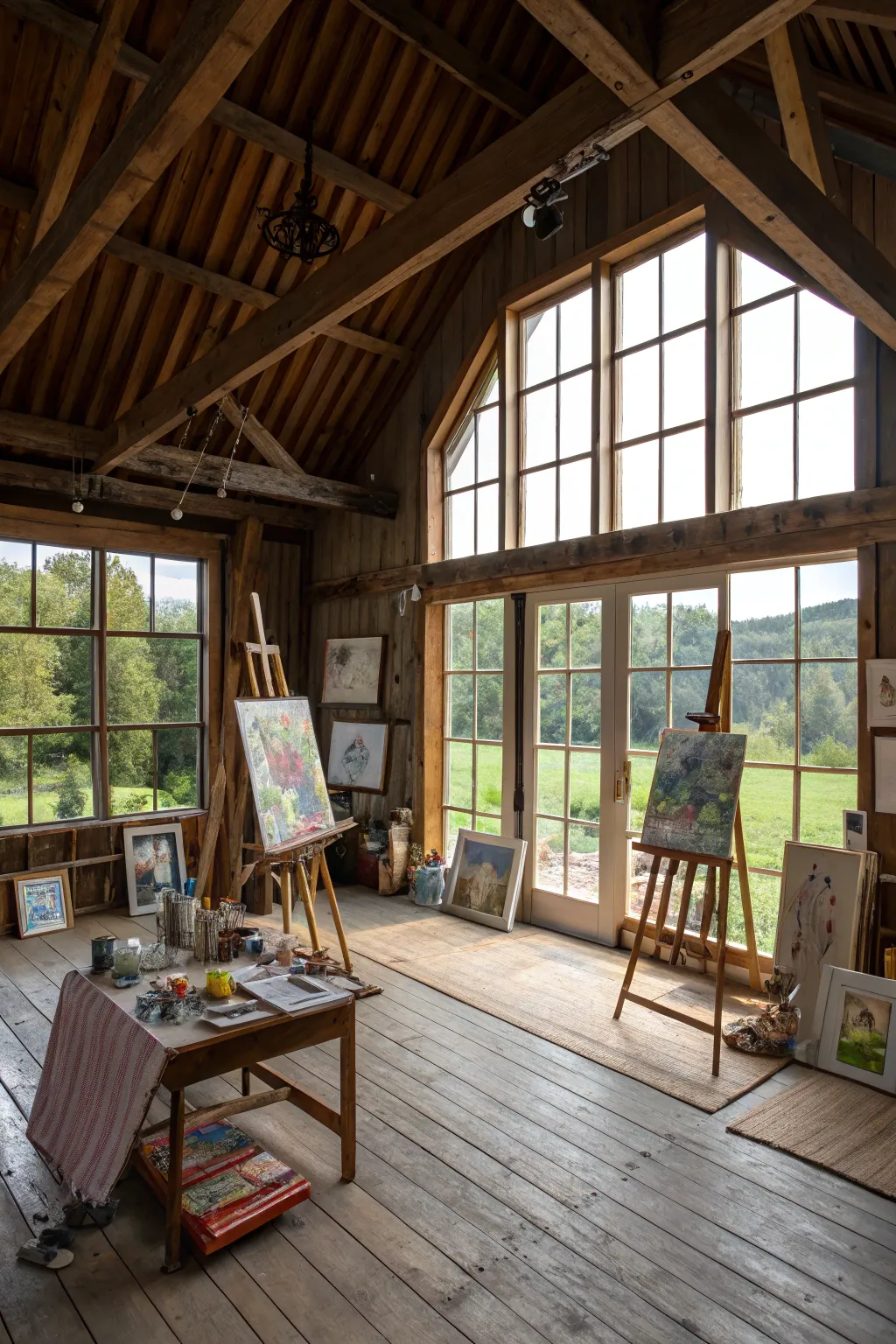 A studio space designed for inspiration and creation.