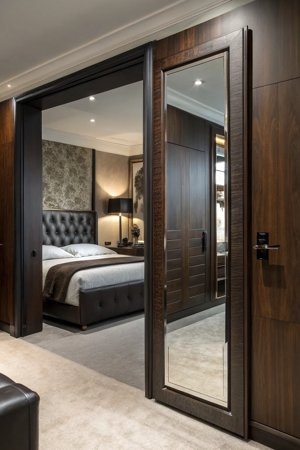 Unlock the mystery: A hidden entrance that transforms your space into a secret haven.