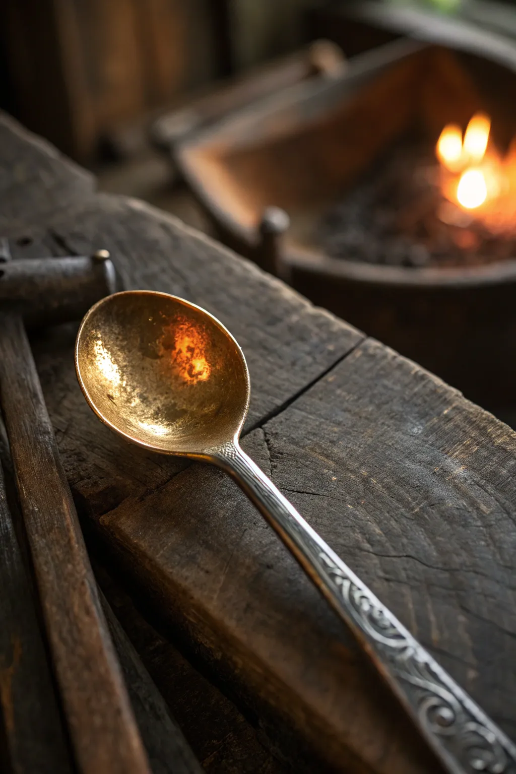 Craft Your Own Path: Begin Your Blacksmithing Journey with a Simple Spoon.