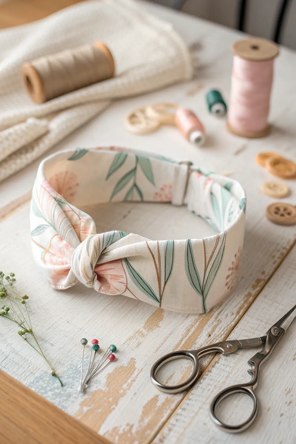 Craft your way to effortless style with these charming fabric headbands.