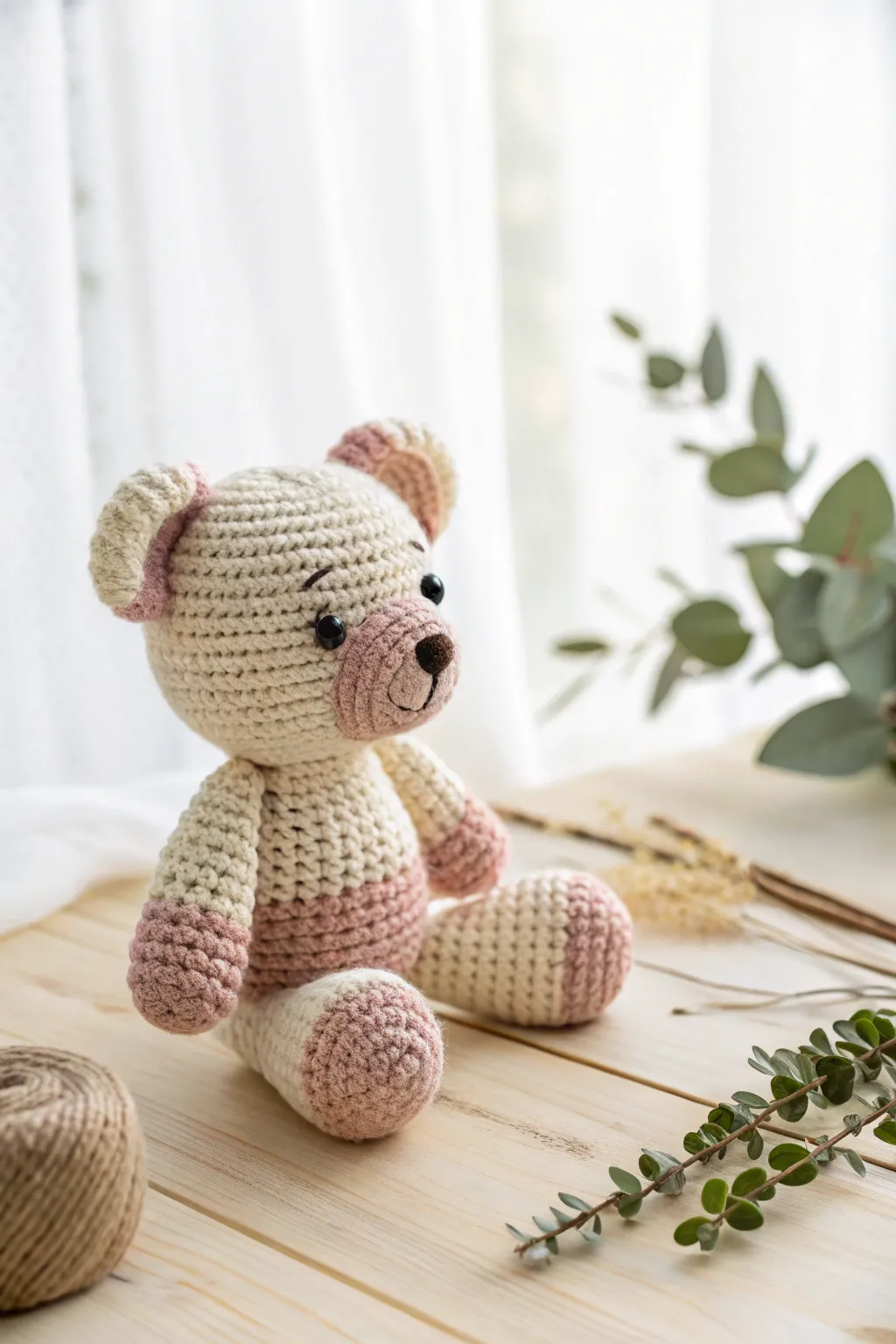Embrace the charm of amigurumi with this delightful beginner-friendly crochet bear. Perfect for adding a touch of handcrafted elegance to your space!