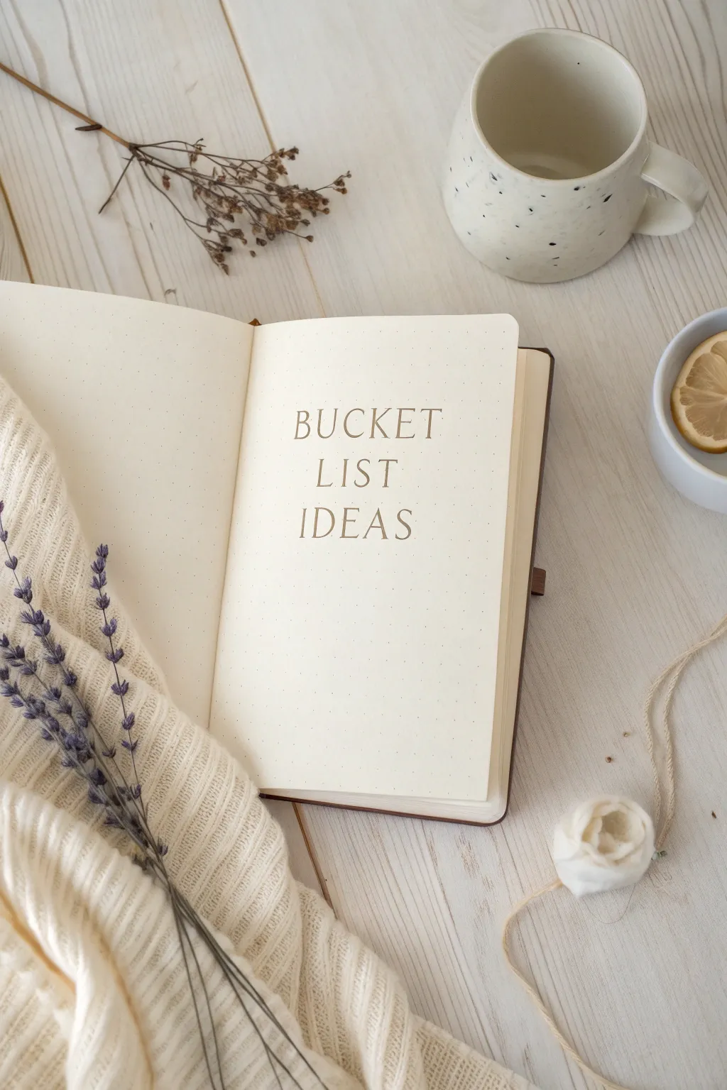 Dream big with your BFF: Create a bucket list that inspires future adventures together.