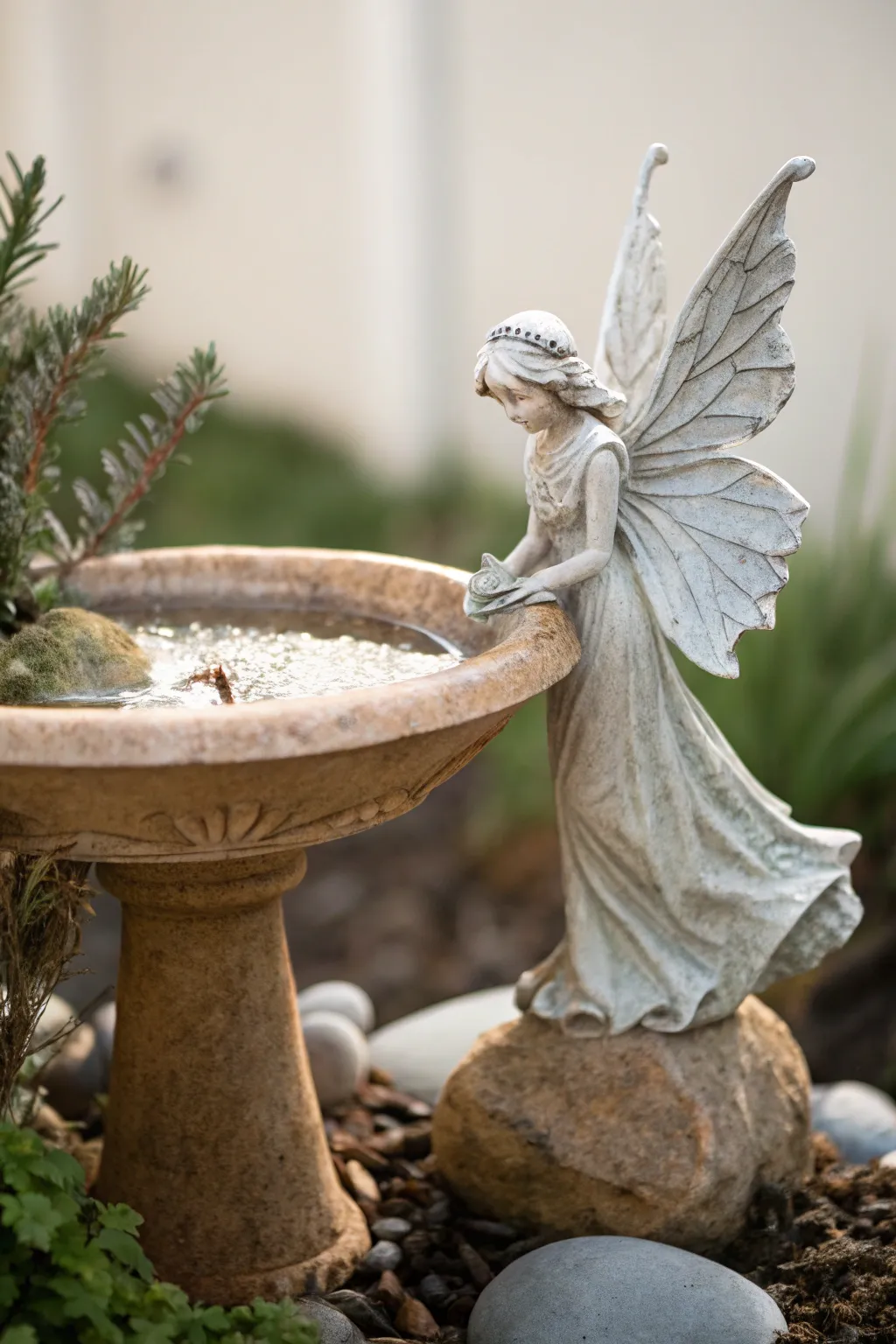 Bring magic to your garden with a whimsical fairy touch.