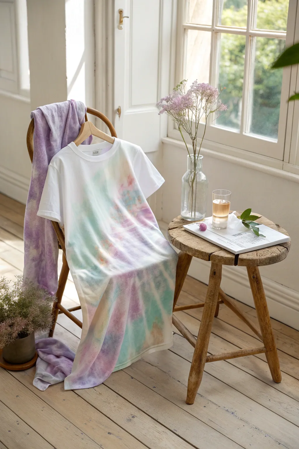 Unleash creativity with tie-dye: where simple turns spectacular.