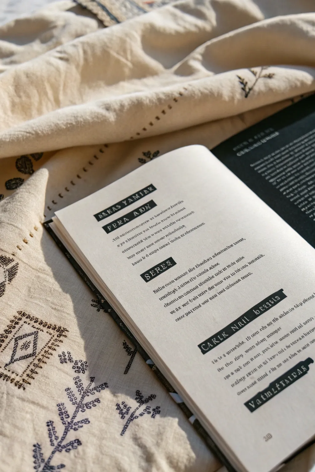 Embrace the art of poetry with a touch of texture and minimalism. Let your words shine on a canvas of natural beauty.