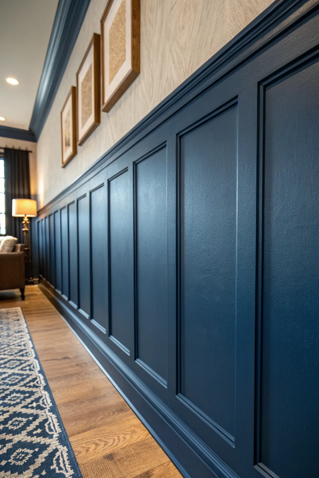 Elevate your space with the timeless elegance of rich navy blue.