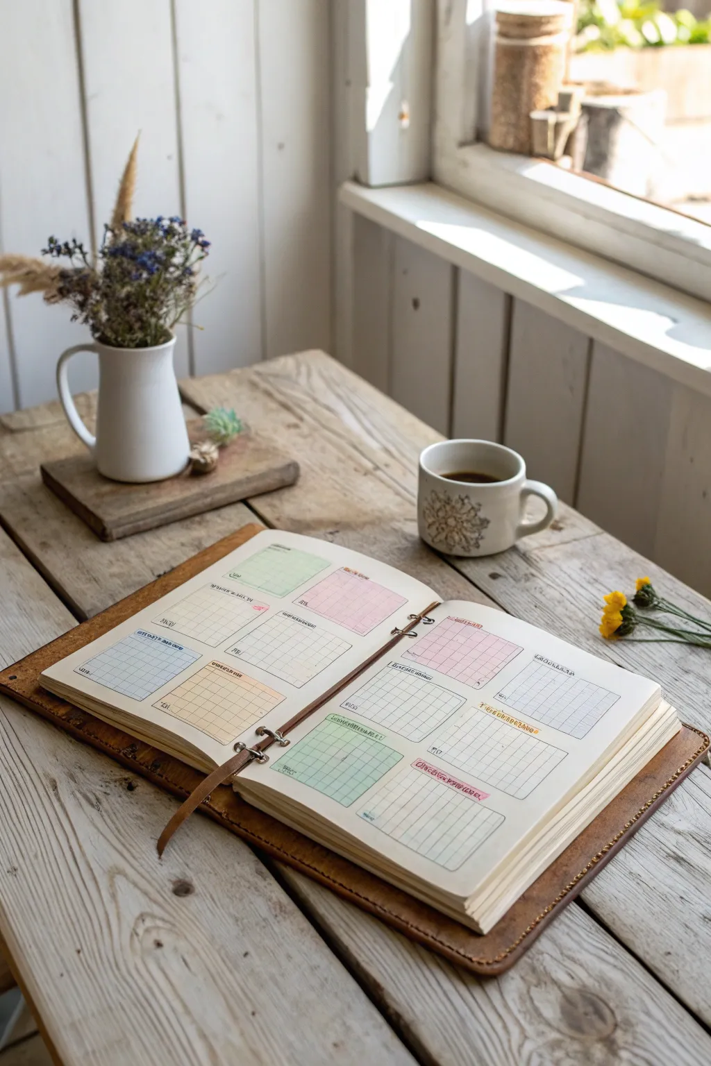 Discover your literary loves with a handcrafted genre chart. 📚✨ #BookJournal #ScandiBoho