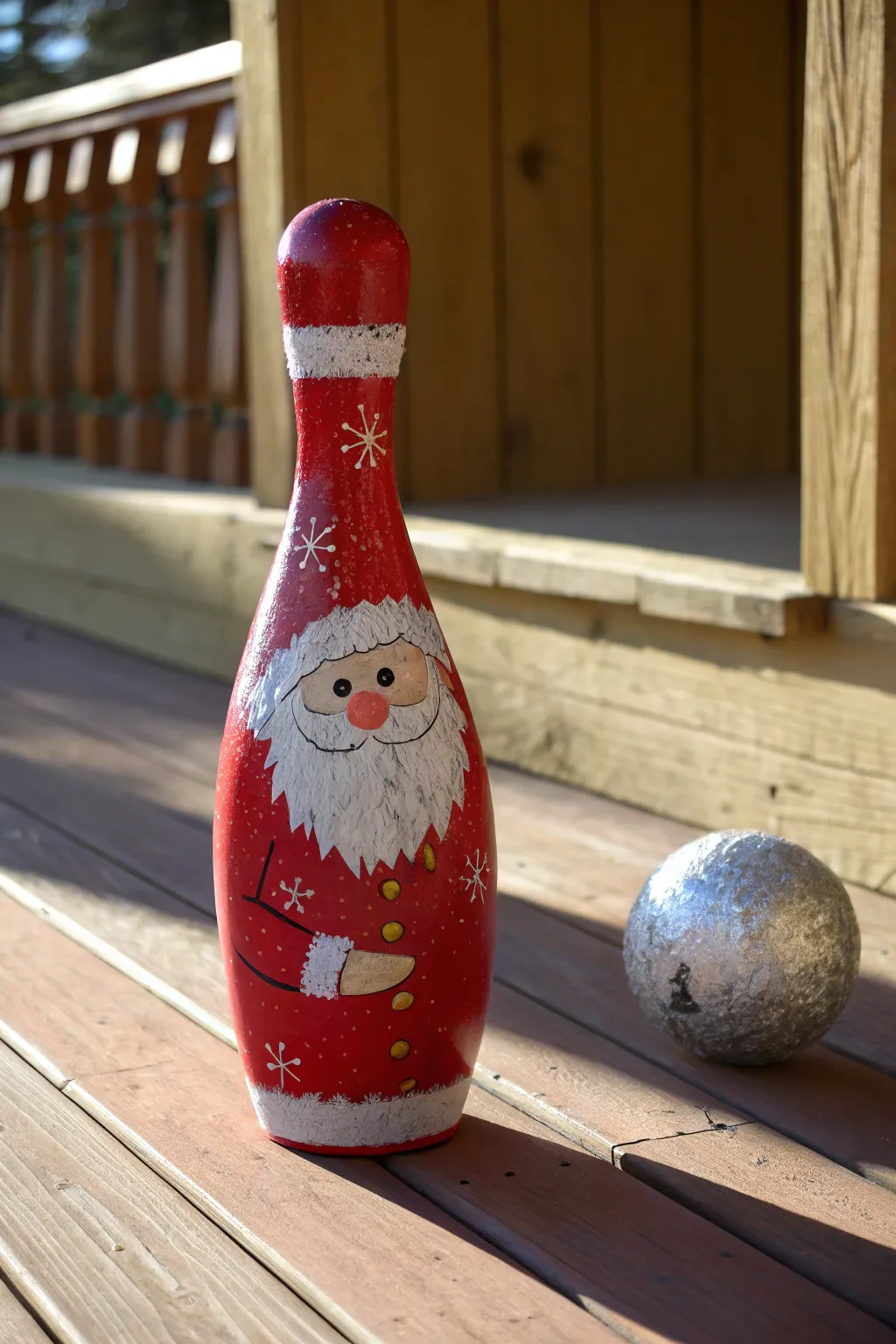 Deck the halls with this handcrafted Santa pin—where creativity meets holiday spirit!