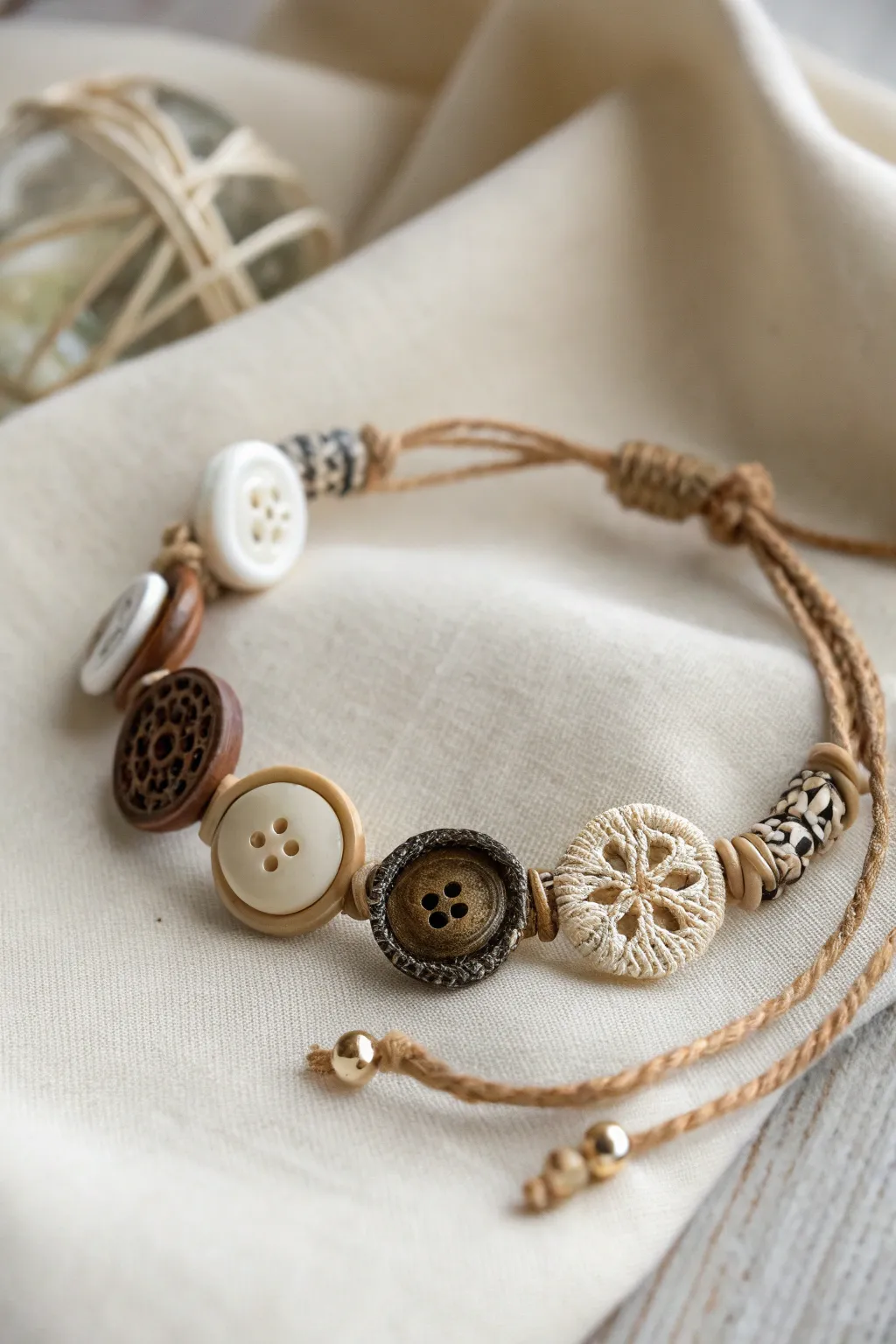 Button Charm Bracelets: Wear a story, embrace the beauty of simplicity and craftsmanship.