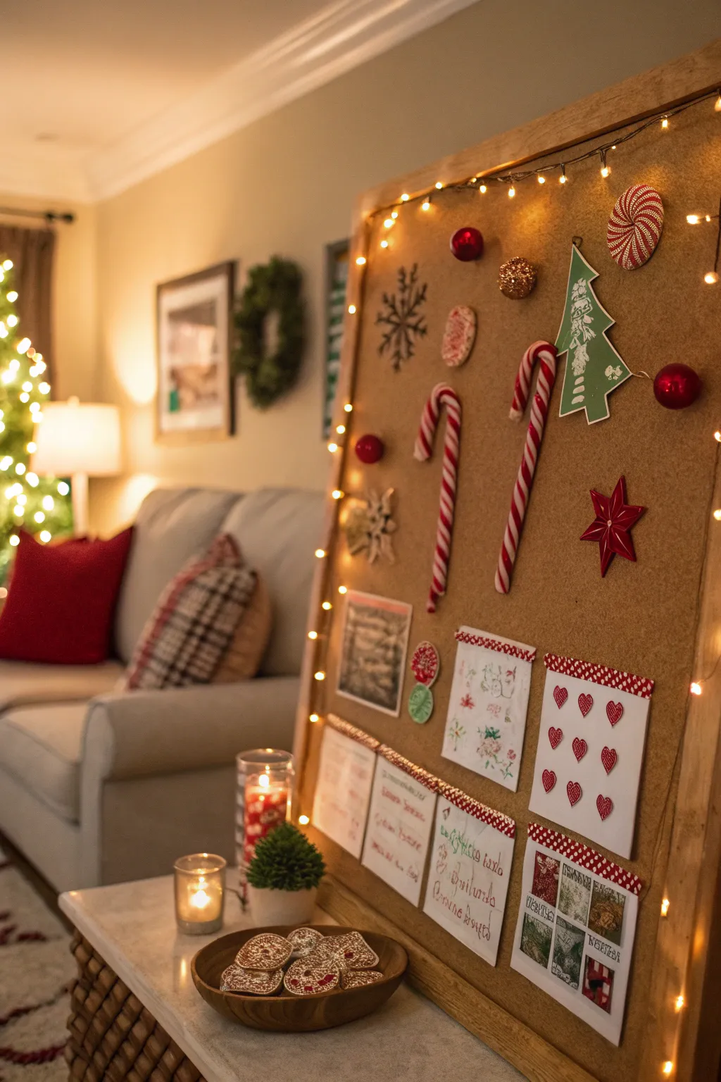 Add festive flair with themed borders and trimmings.