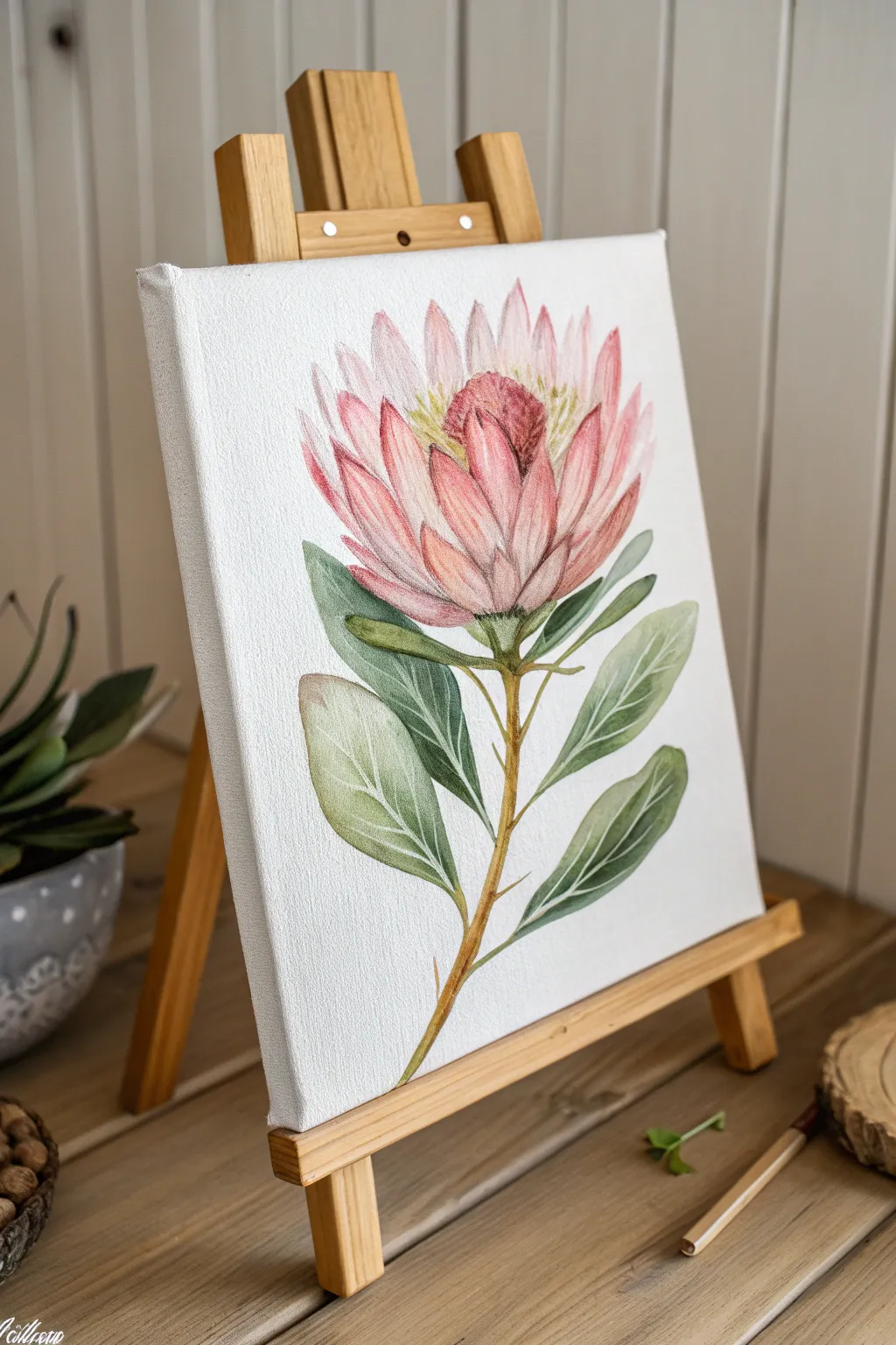 Celebrate each season with the timeless beauty of blooming flowers on canvas.