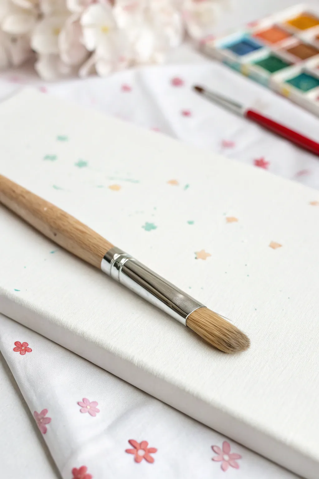 Embrace your creative spirit with minimalist elegance—perfect for art-loving teachers.