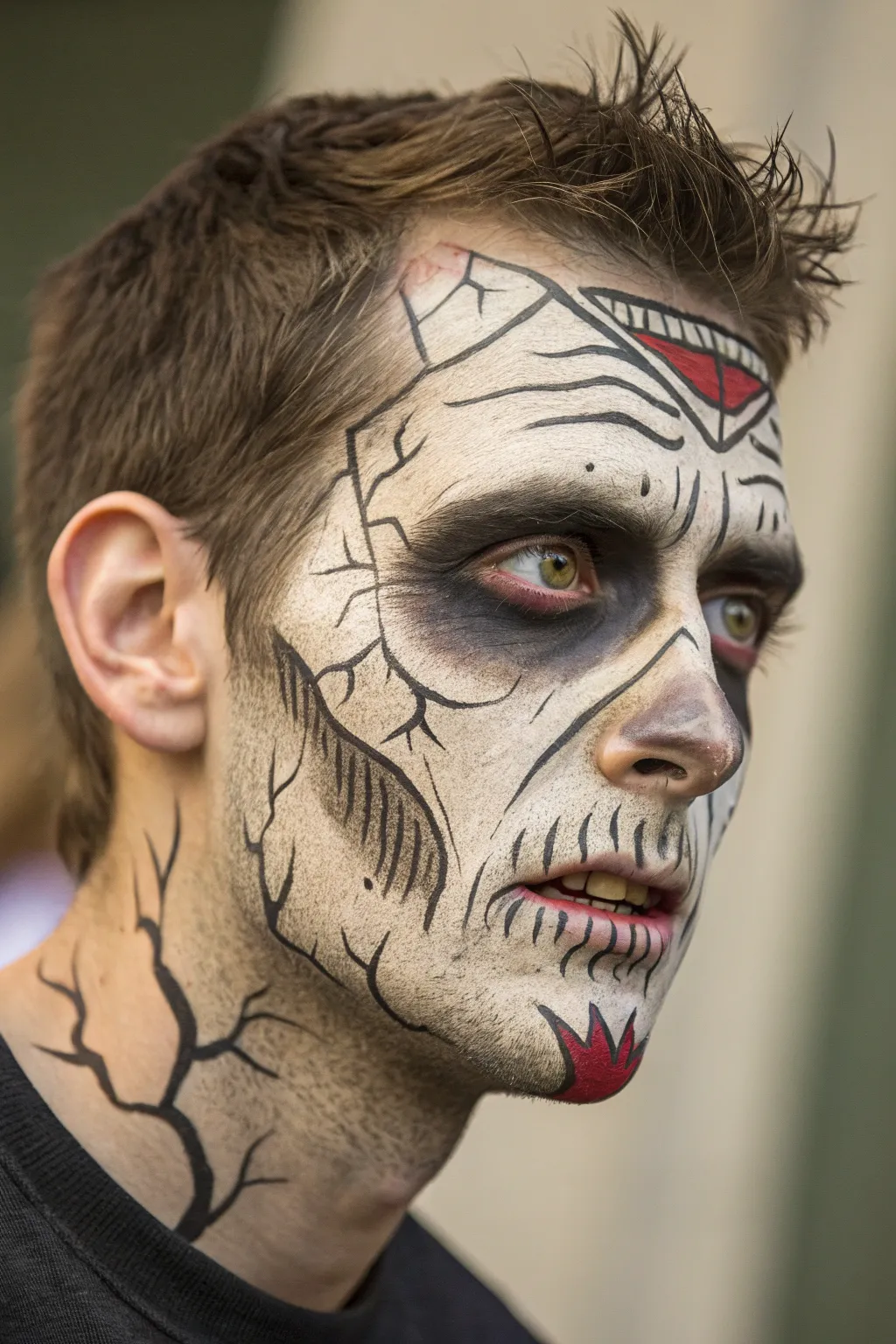 Unleash your inner zombie with expert-crafted cracks and veins.