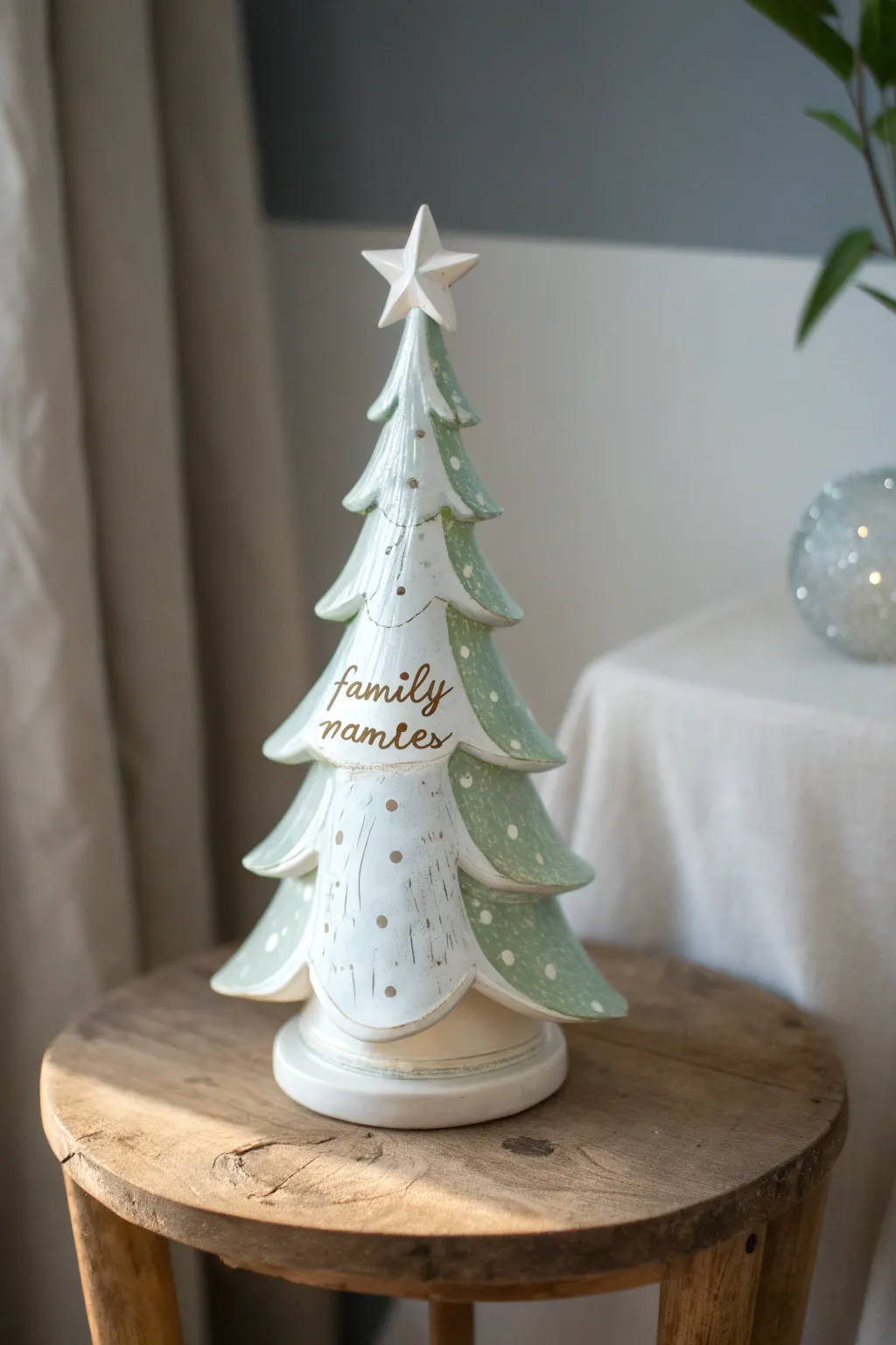 Craft a cherished holiday tradition with personalized ceramic Christmas trees.