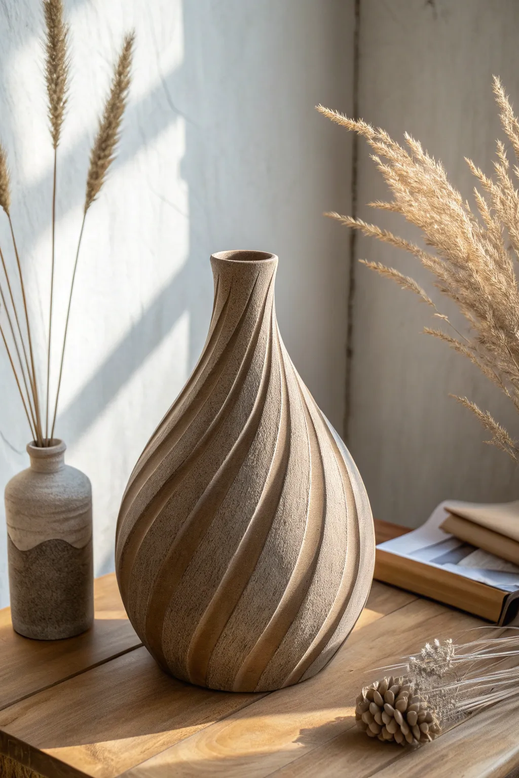 Elevate your space with this stunning ceramic masterpiece - where art meets function.